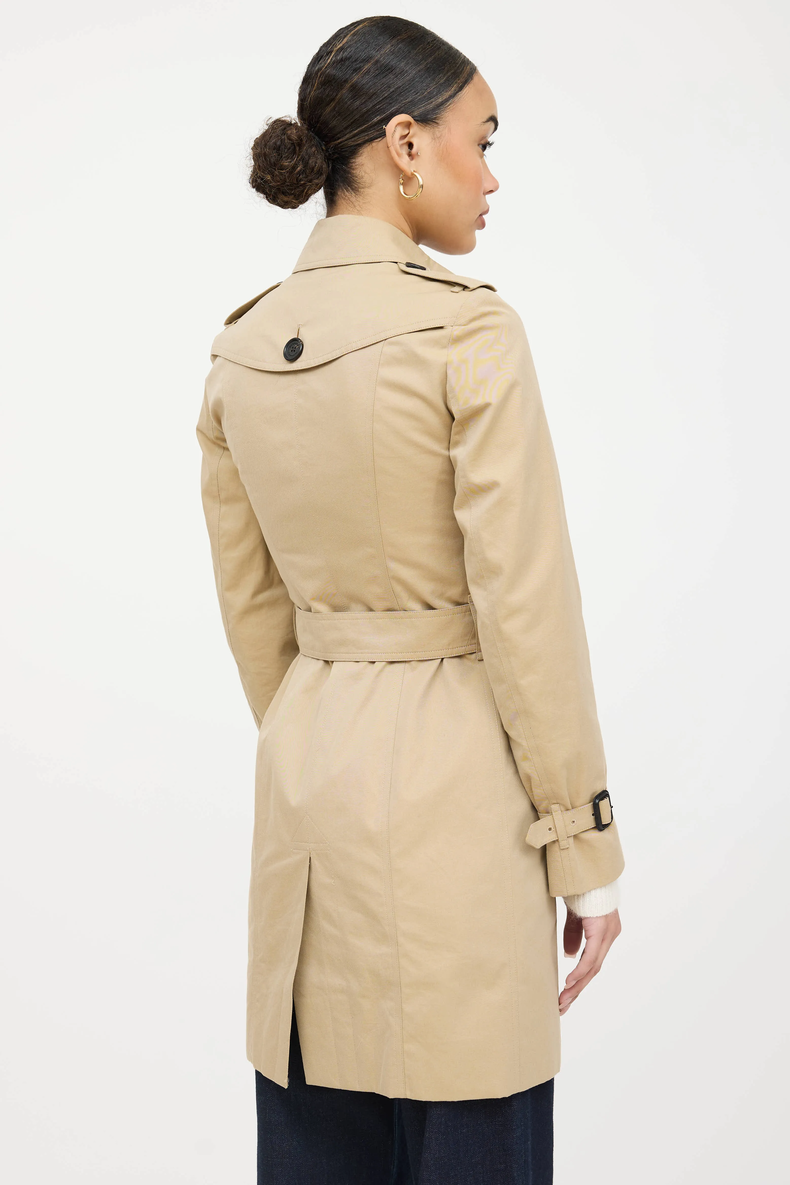 Double Breasted Trench Coat sold by VSP Consignment product image thumbnail 4