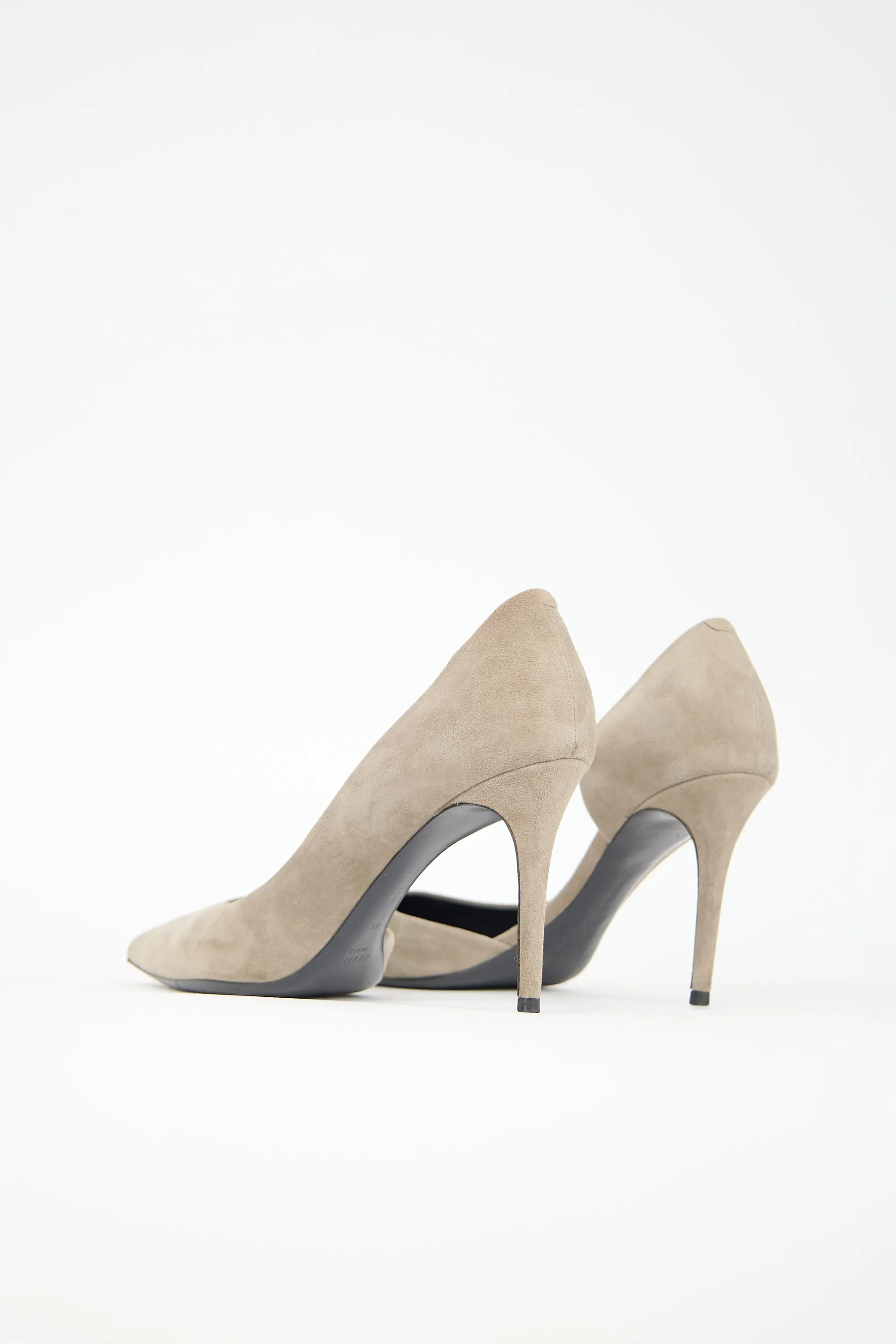 Suede D'Orsay Pump sold by VSP Consignment product image thumbnail 4