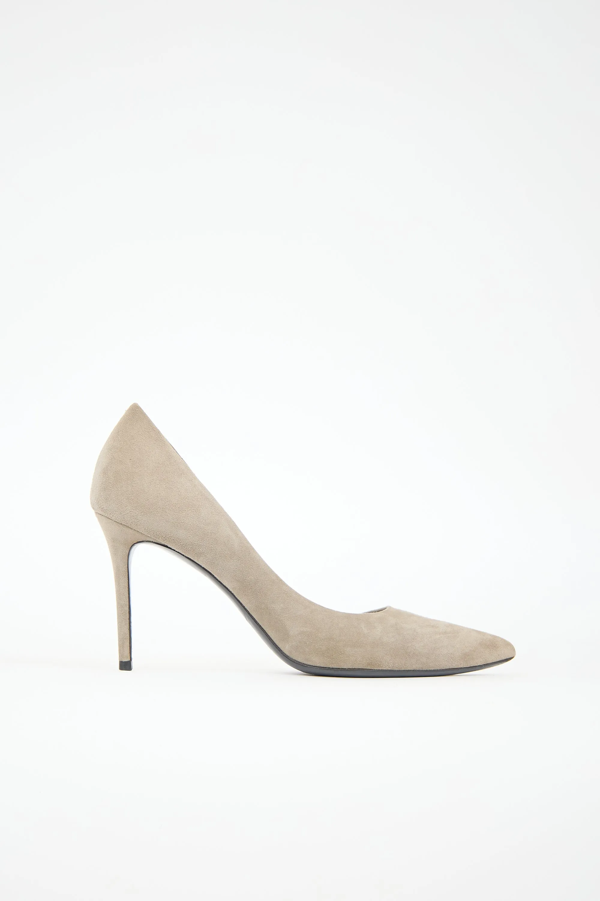 Suede D'Orsay Pump sold by VSP Consignment
