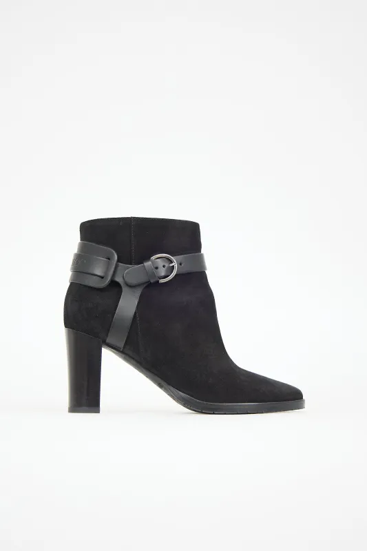 Suede Hose Boot made by Jimmy Choo
