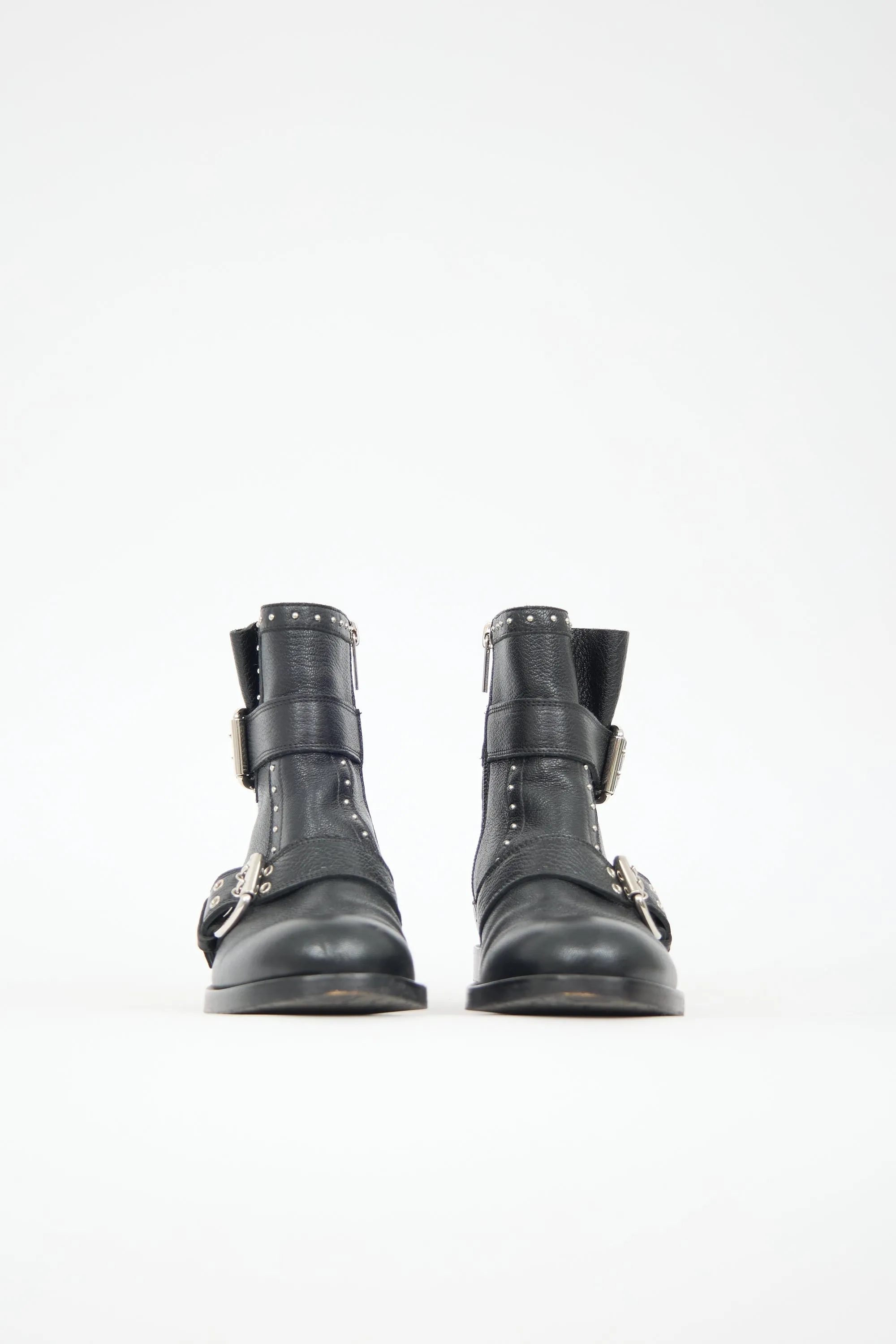 Leather Blyss Biker Boot sold by VSP Consignment product image thumbnail 3