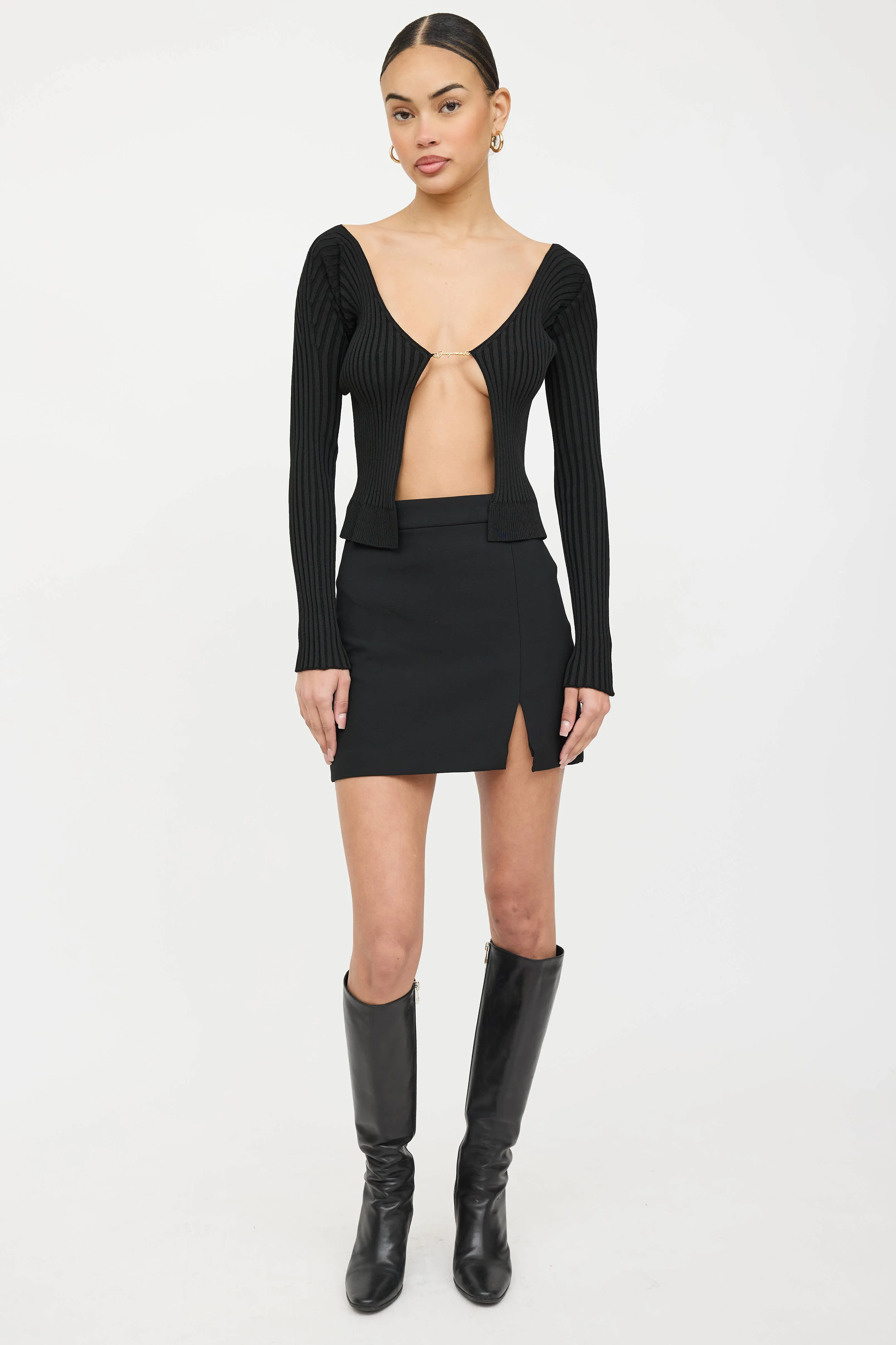 La Maille Pralu Longue Cardigan sold by VSP Consignment product image thumbnail 5