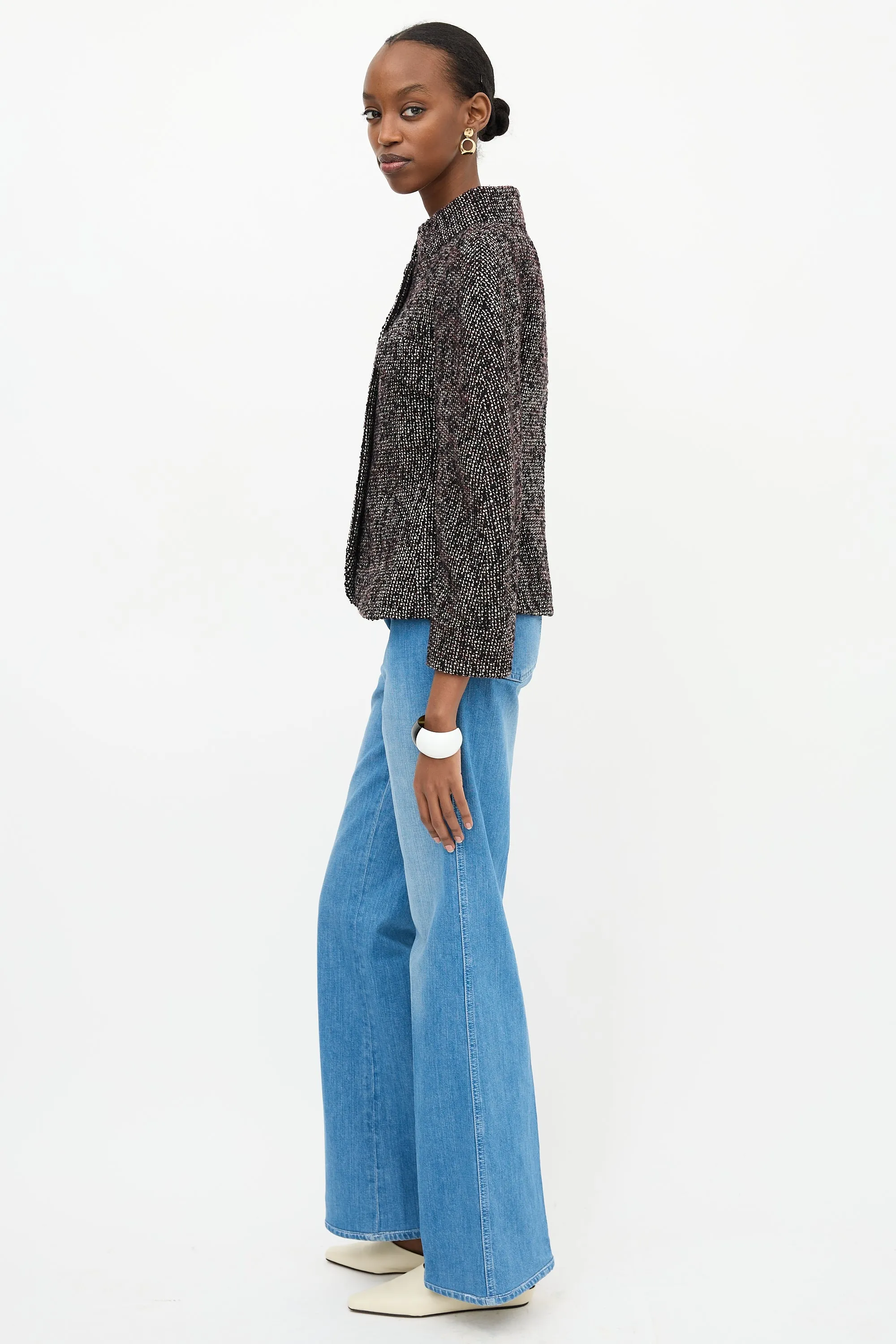 Wool Tweed Jacket sold by VSP Consignment product image thumbnail 4