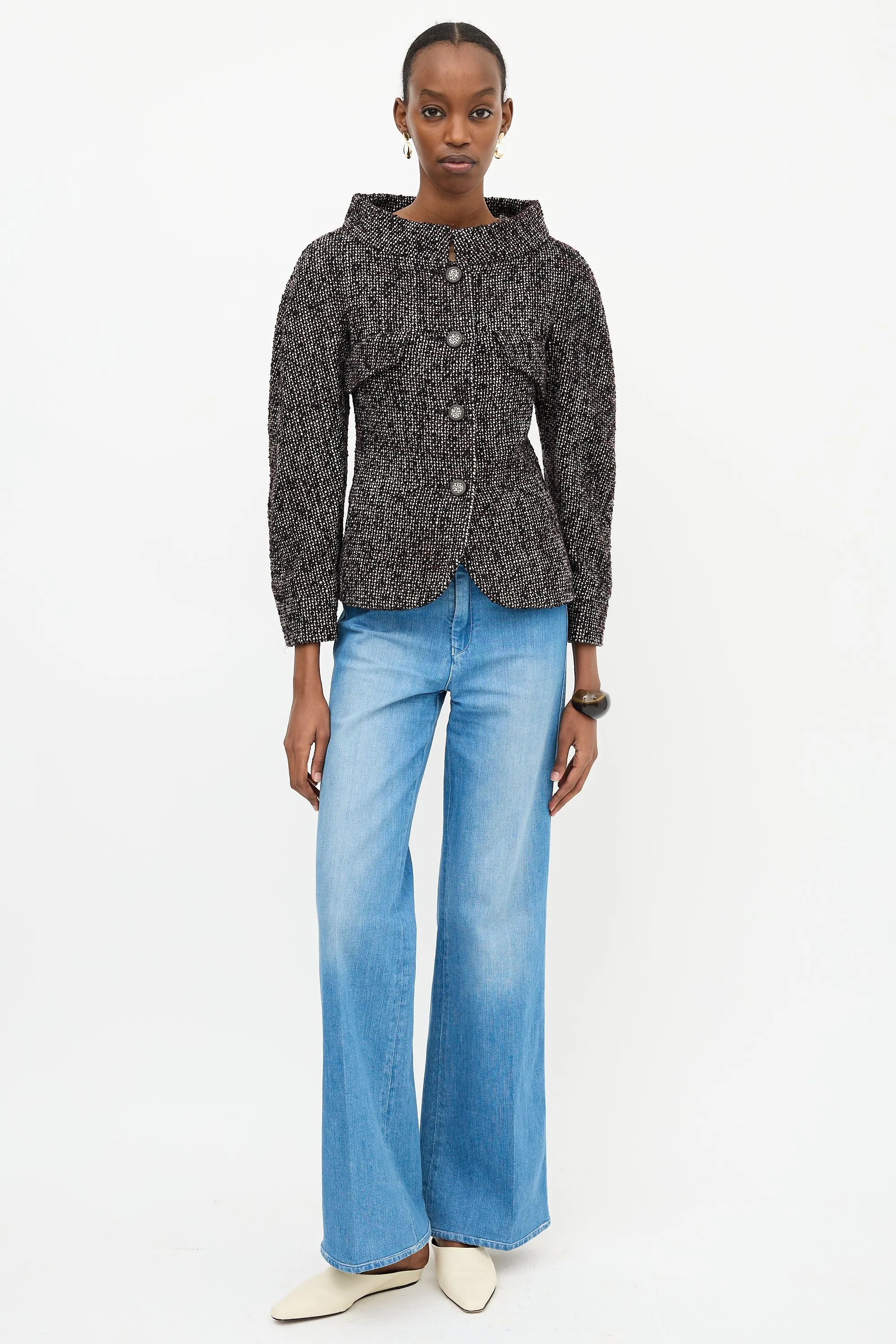 Wool Tweed Jacket sold by VSP Consignment product image thumbnail 2