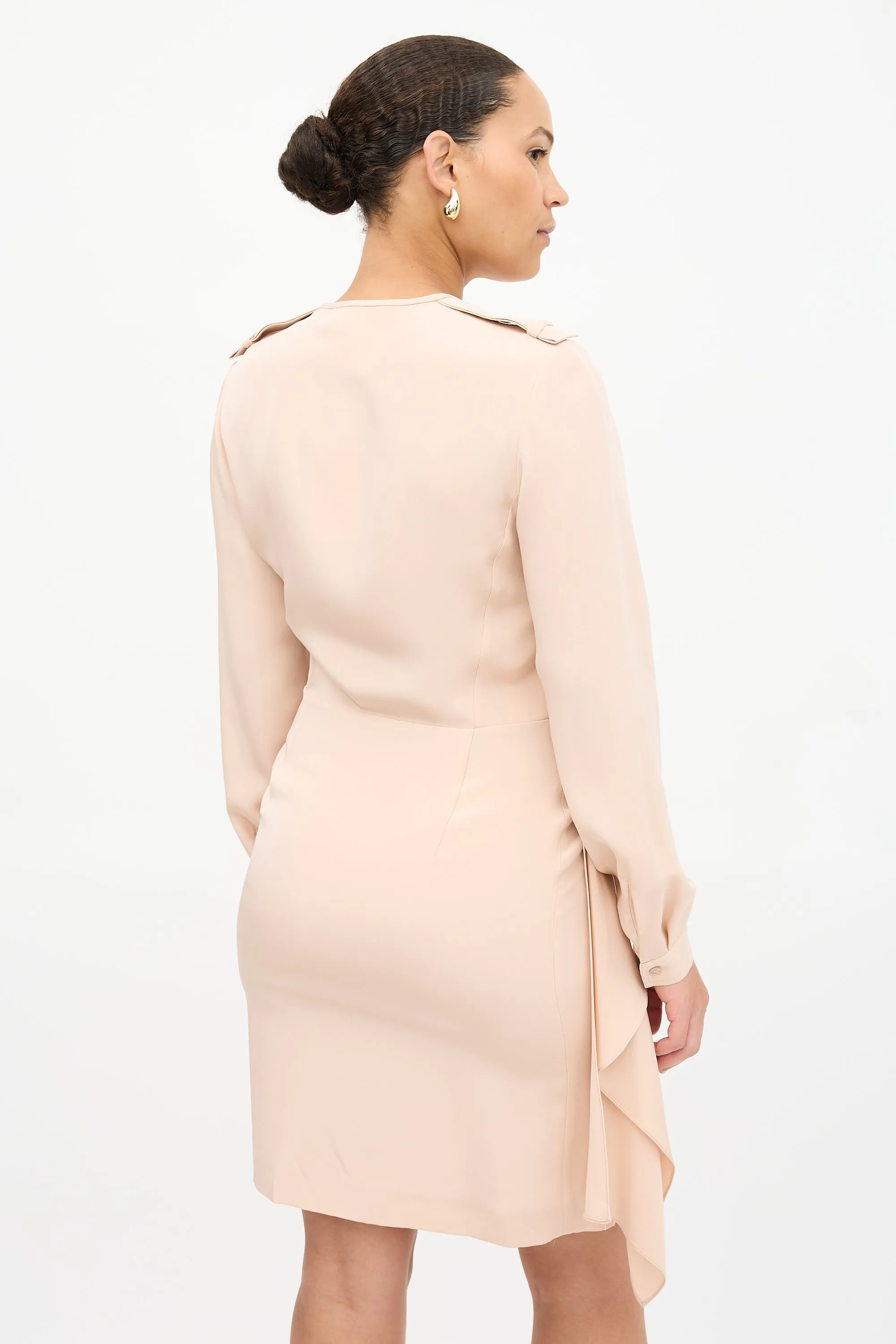 Silk Shirt Dress sold by VSP Consignment product image thumbnail 4