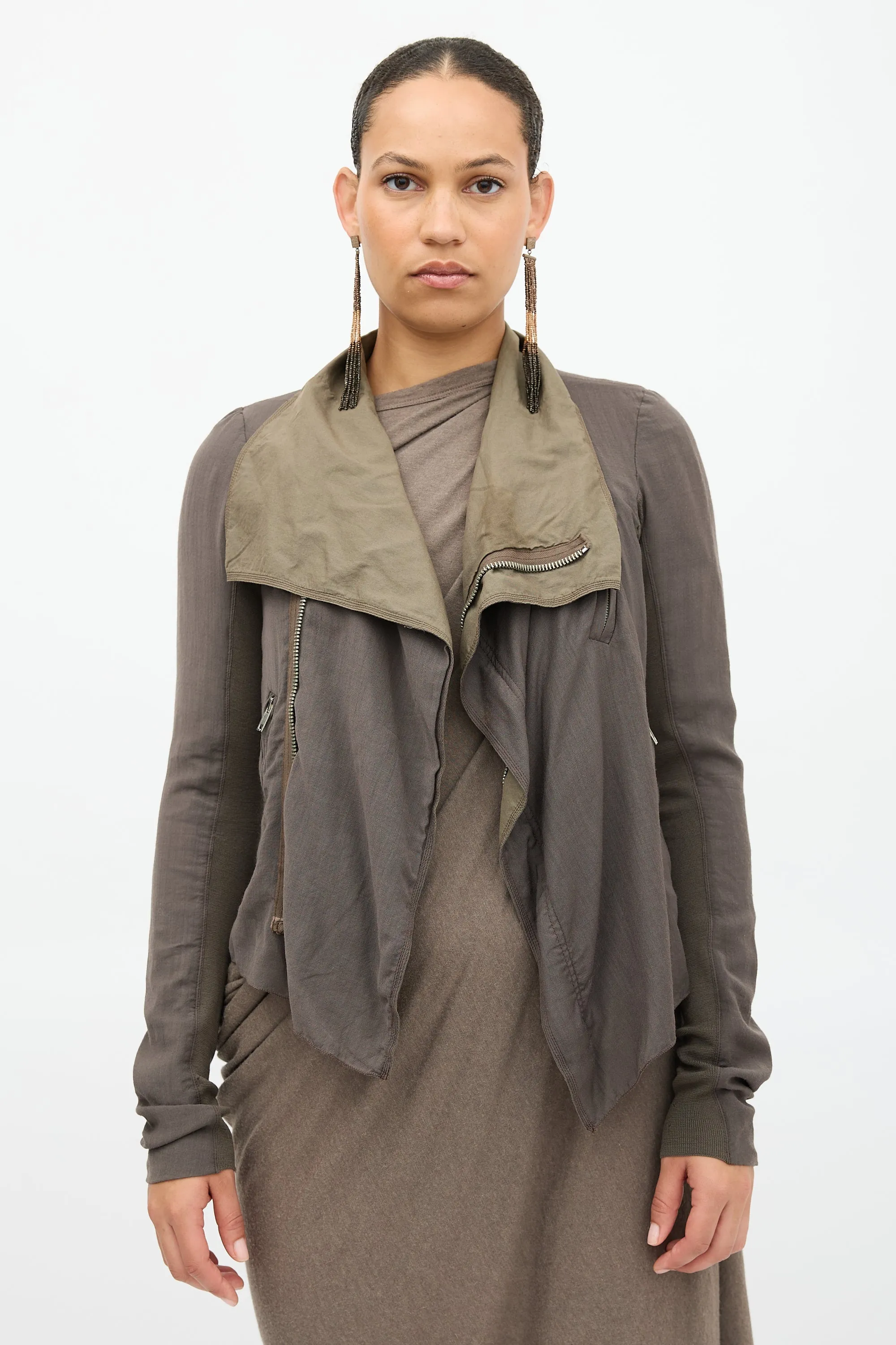 Wool Zip Jacket sold by VSP Consignment