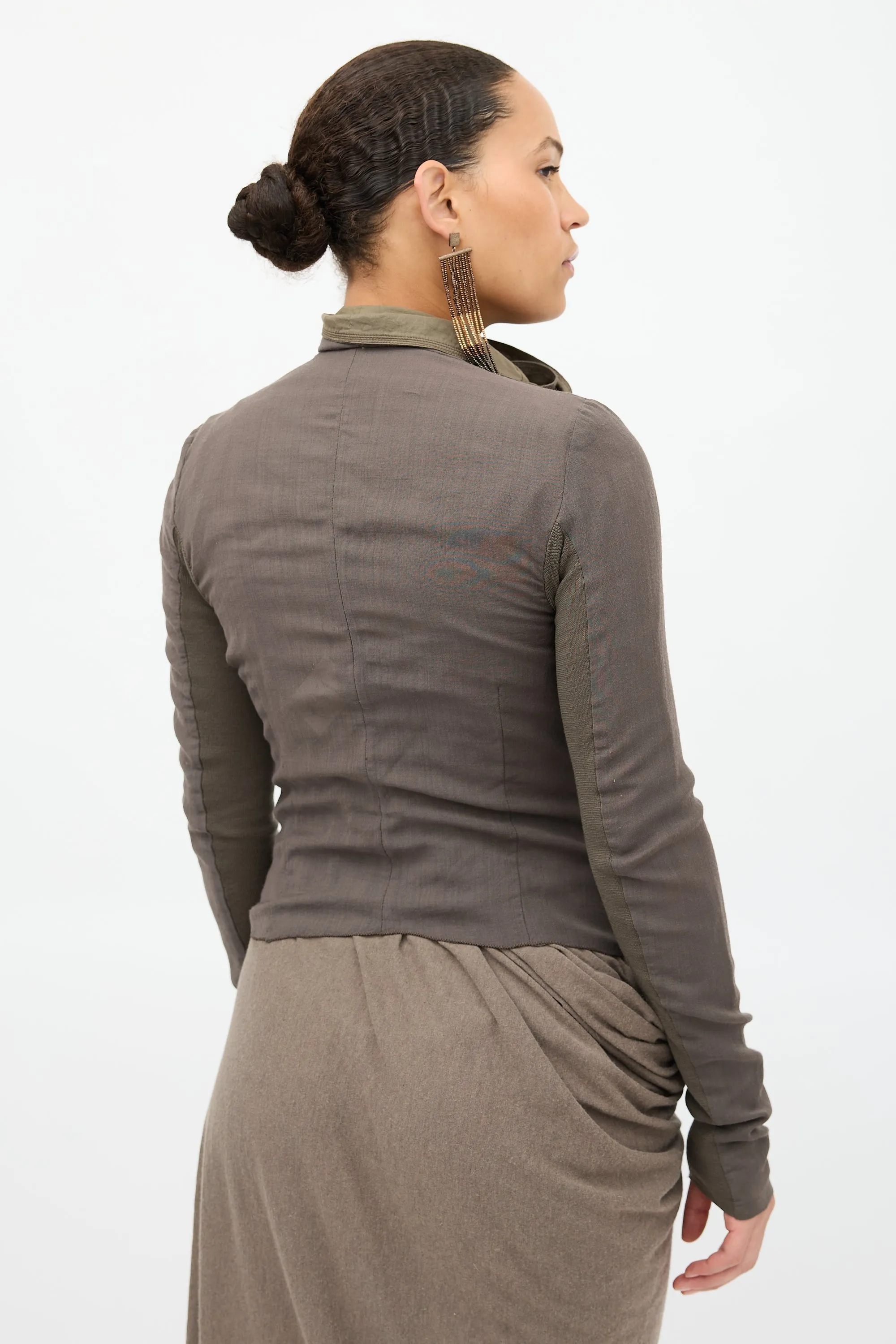 Wool Zip Jacket sold by VSP Consignment product image thumbnail 5