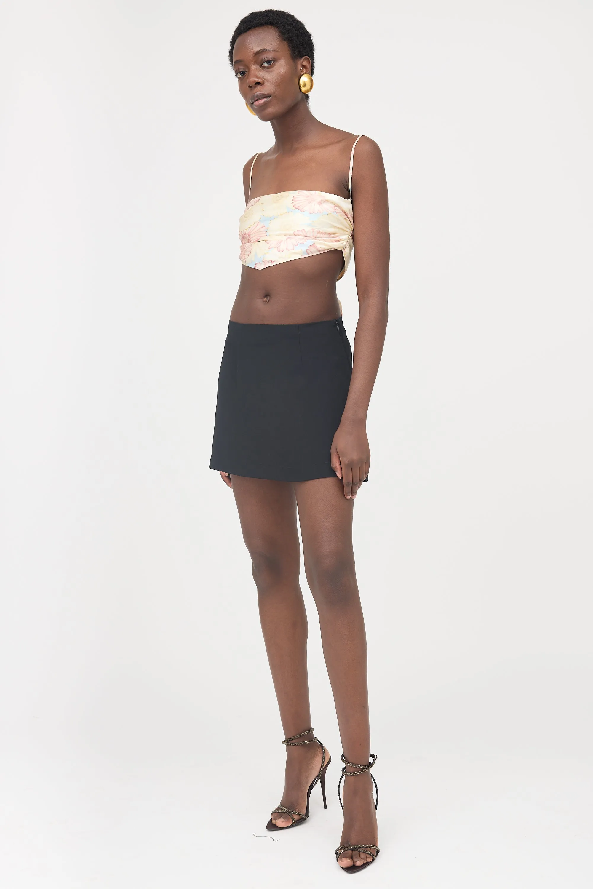 Silk Mini Skirt sold by VSP Consignment product image thumbnail 2
