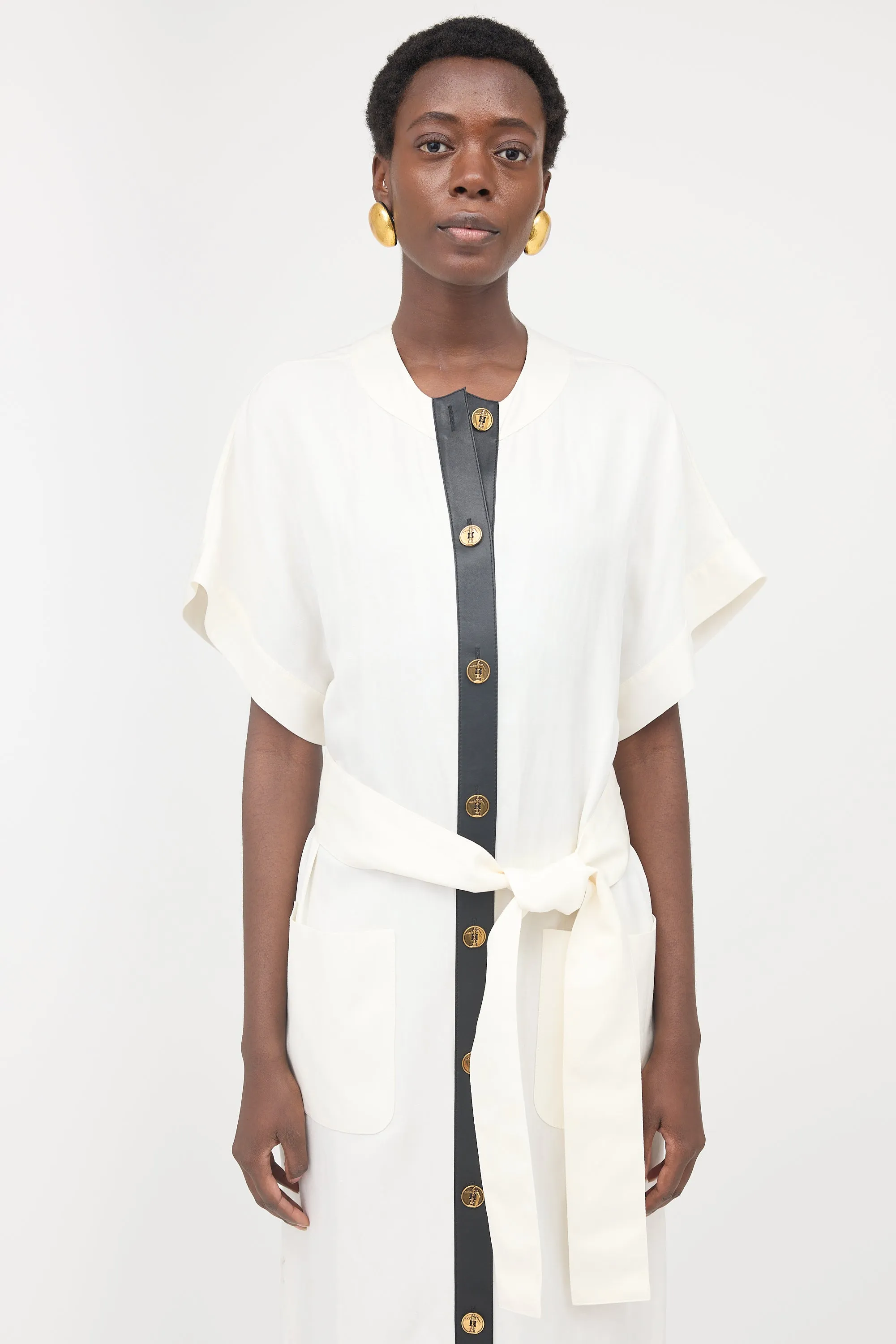 Silk & Linen Dress sold by VSP Consignment product image thumbnail 2