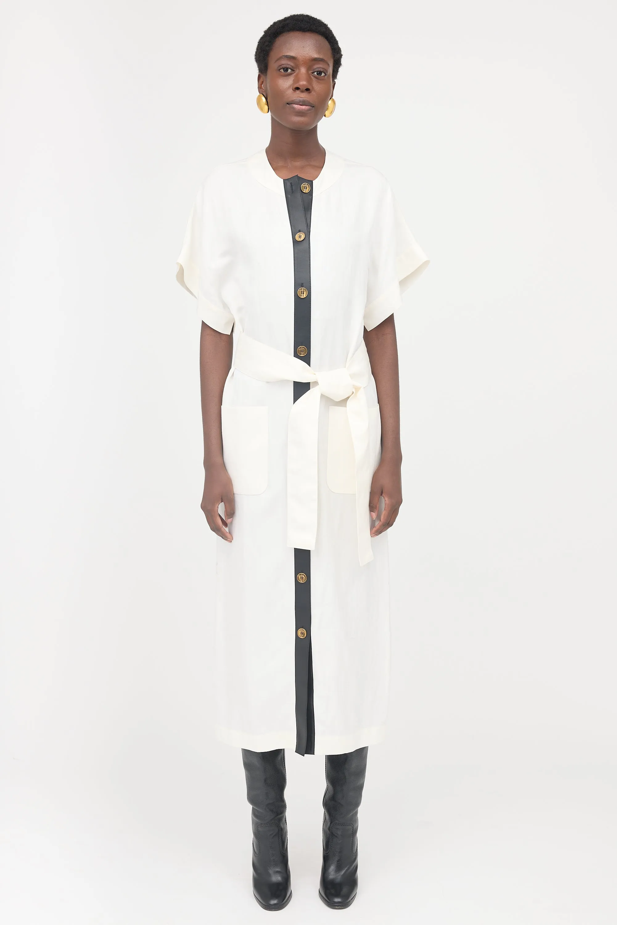 Silk & Linen Dress sold by VSP Consignment