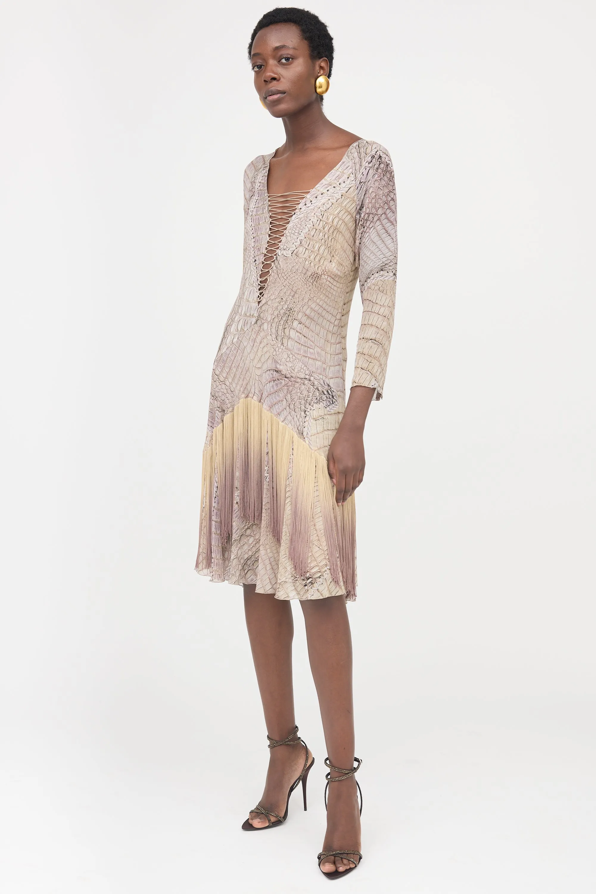SS 2011 Silk Printed Dress sold by VSP Consignment product image thumbnail 3