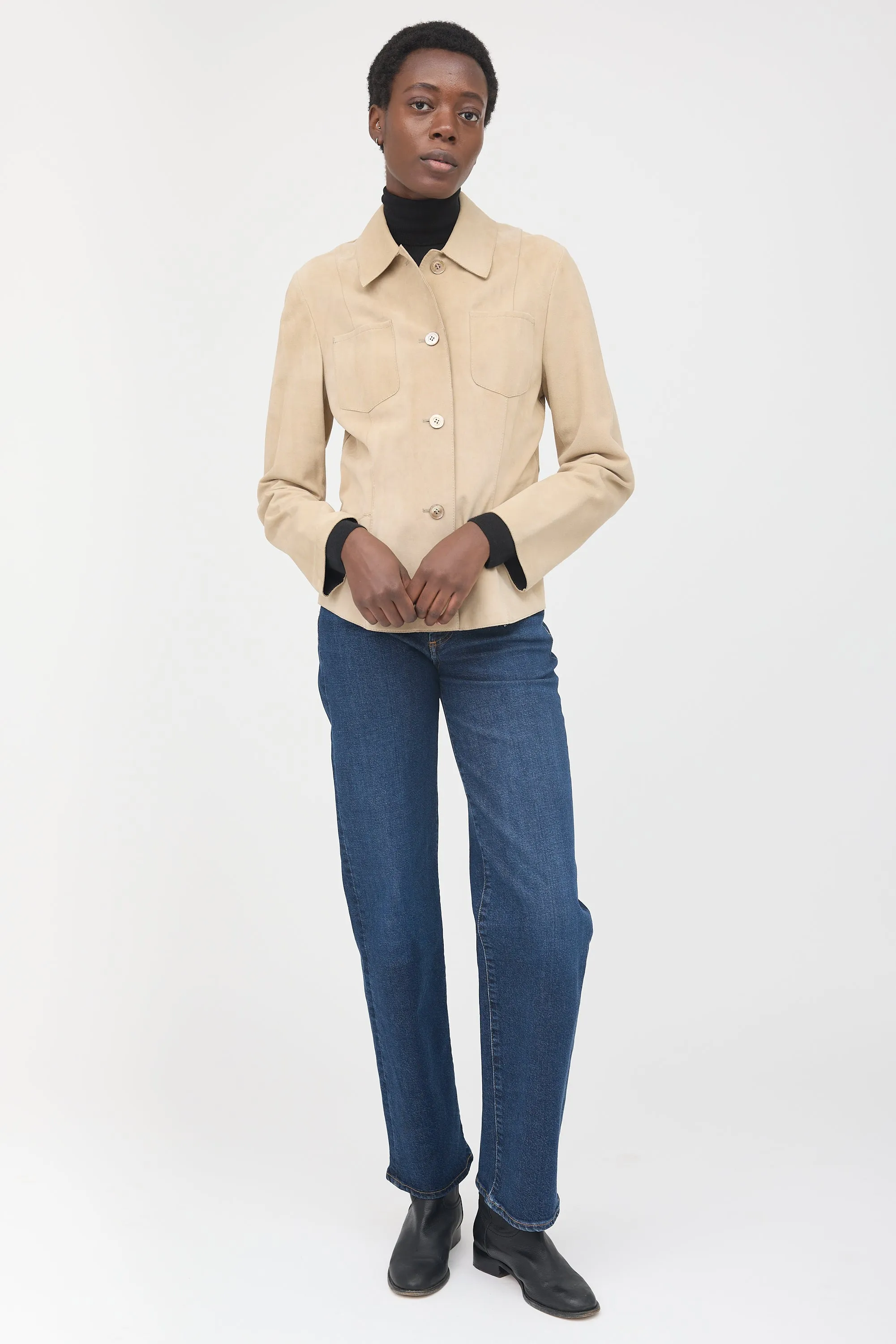 Suede Jacket sold by VSP Consignment product image thumbnail 5