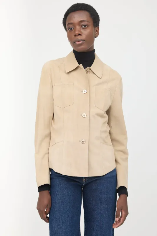 Suede Jacket sold by VSP Consignment