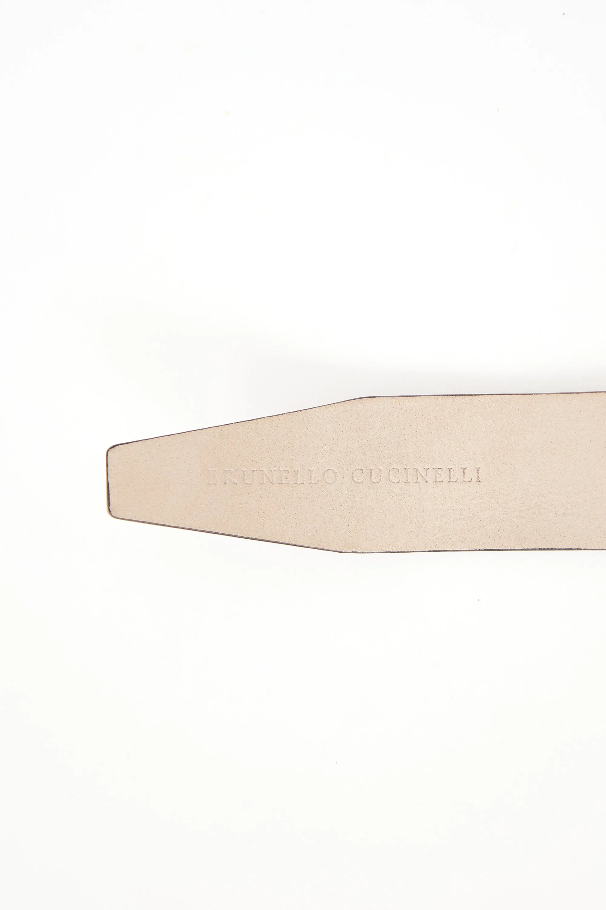 Suede Circular Buckle Belt sold by VSP Consignment product image thumbnail 4