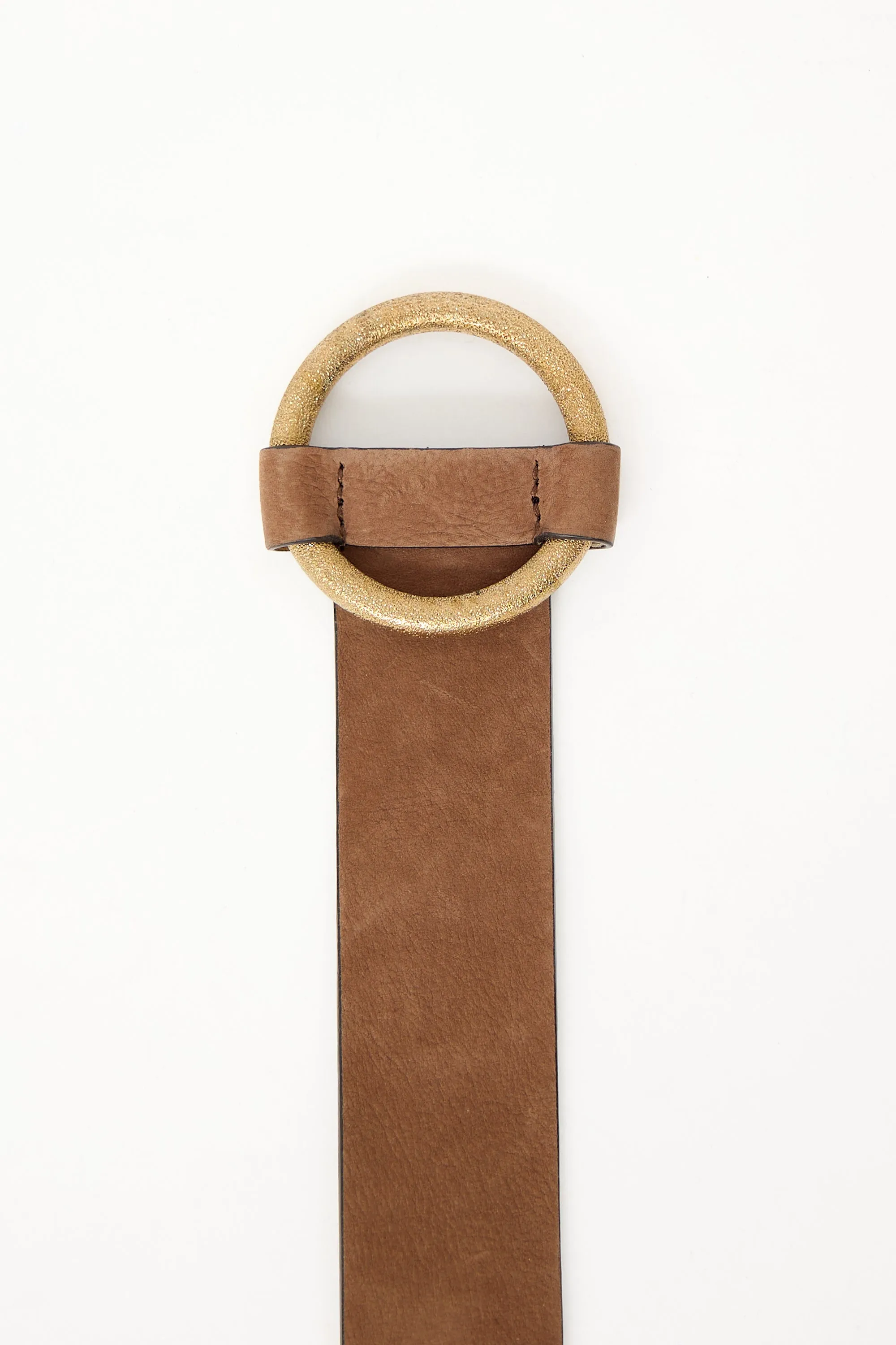 Suede Circular Buckle Belt sold by VSP Consignment product image thumbnail 2
