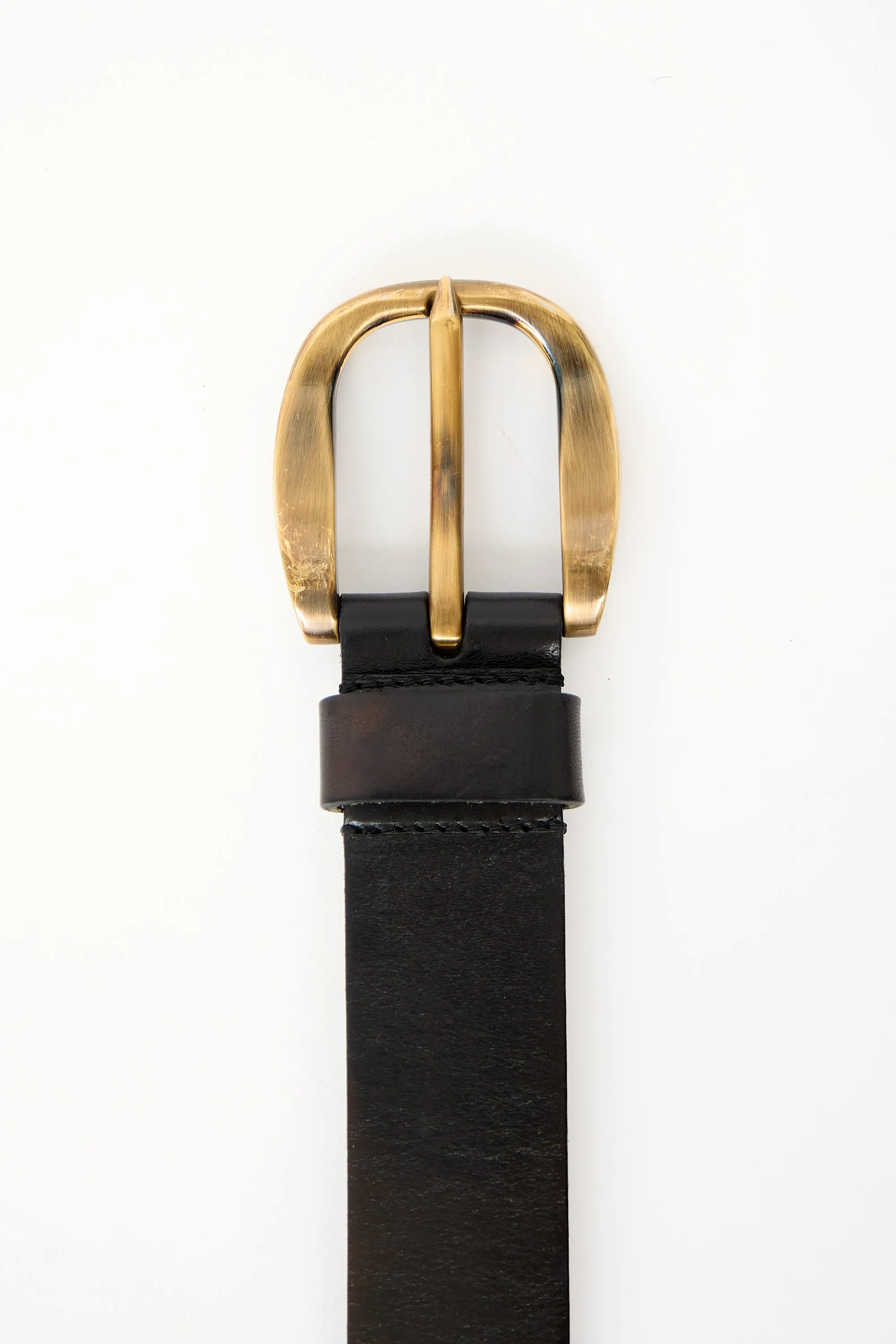 Leather Large Buckle Belt sold by VSP Consignment product image thumbnail 2