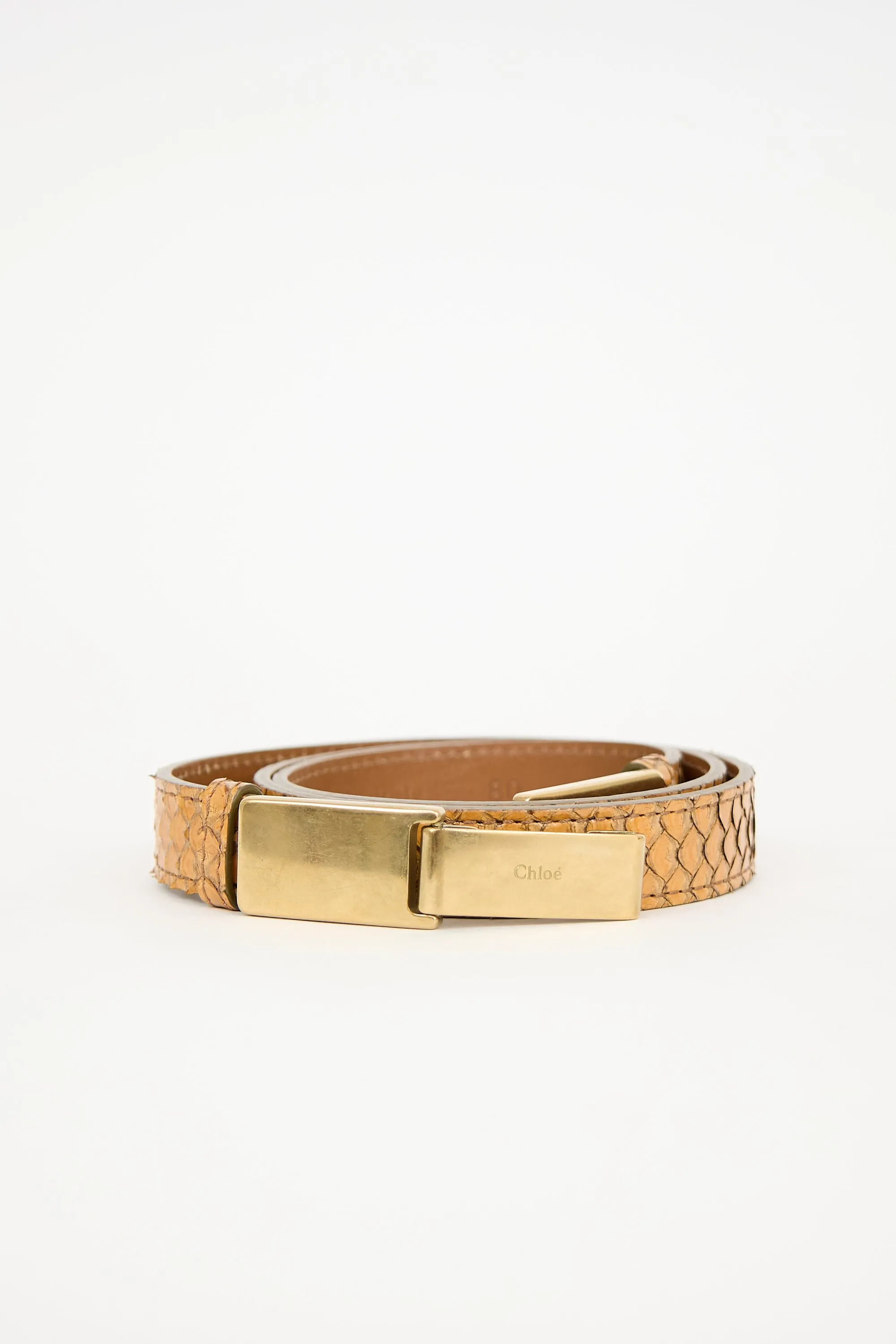 Textured Thin Belt sold by VSP Consignment