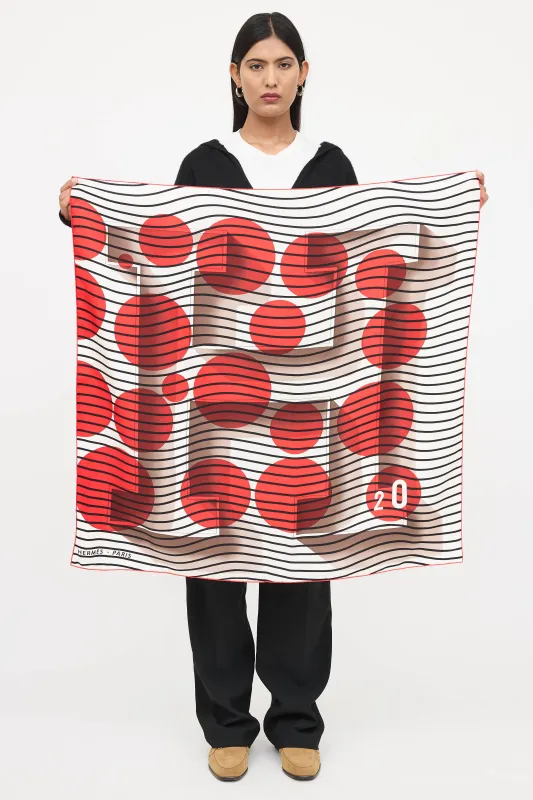 Silk H2O Scarf made by Hermes