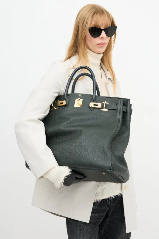 2014 Vert De Gris Togo Birkin 40 HAC Bag sold by VSP Consignment
