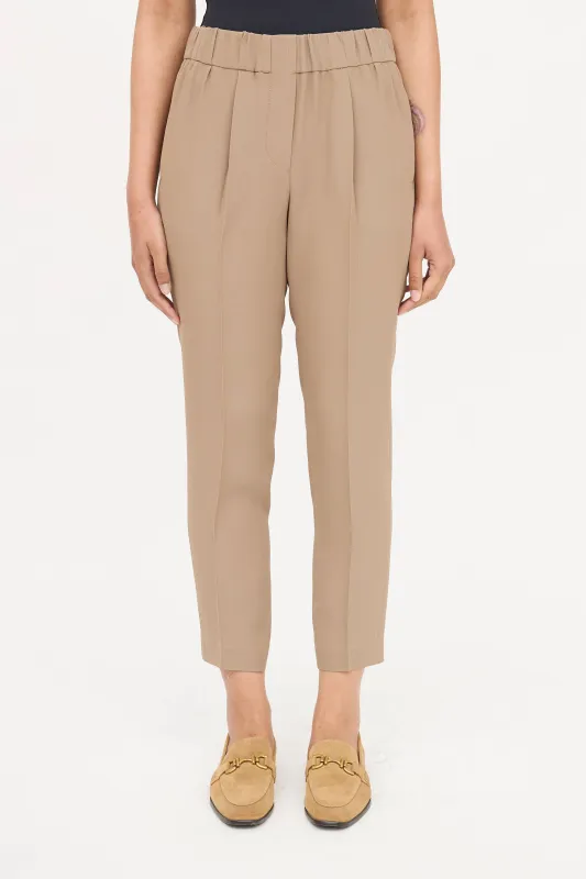 Pleated Tapered Pant sold by VSP Consignment