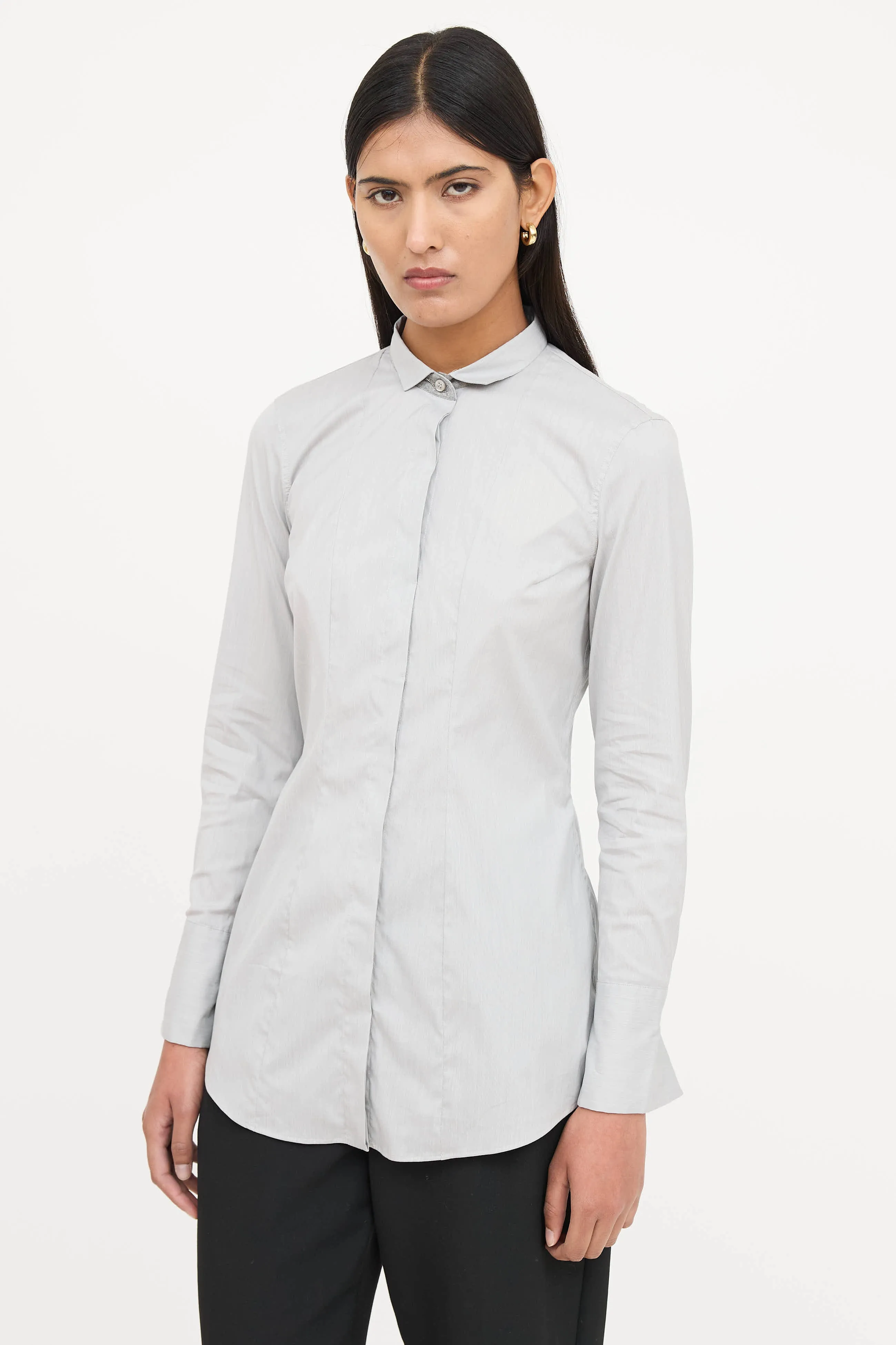 Cotton Monili Button Up Shirt sold by VSP Consignment