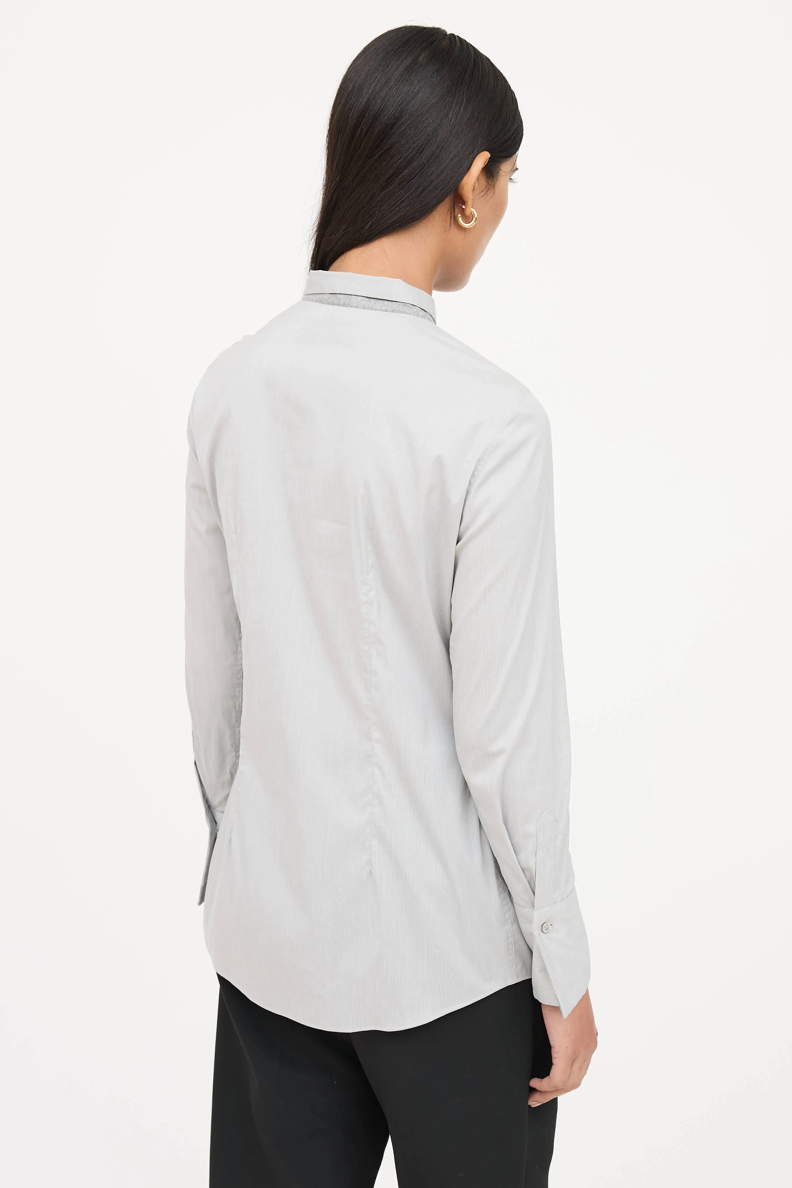 Cotton Monili Button Up Shirt sold by VSP Consignment product image thumbnail 4