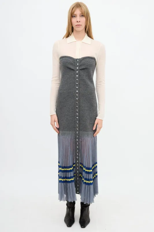 Fall 2021 Strapless Mixed Dress sold by VSP Consignment