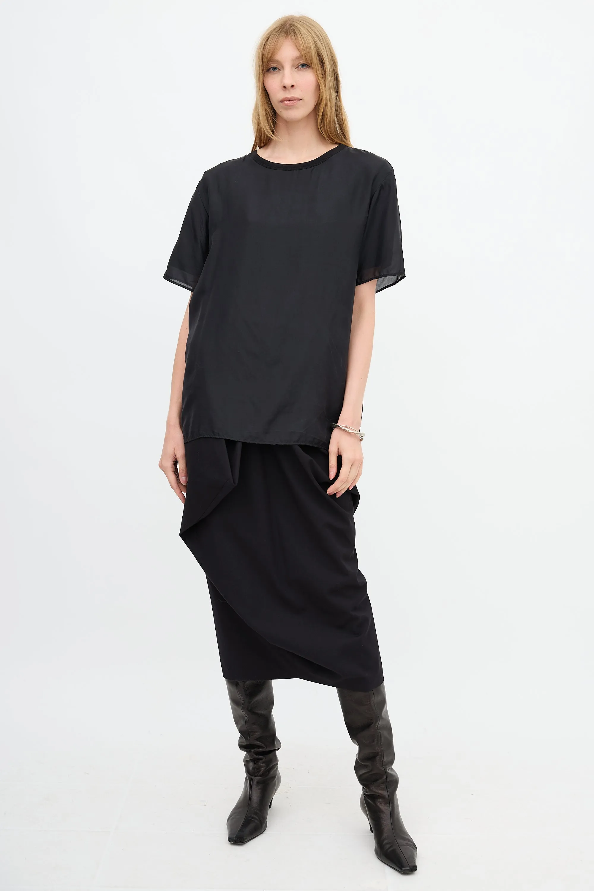 Silk Layered Top sold by VSP Consignment product image thumbnail 3