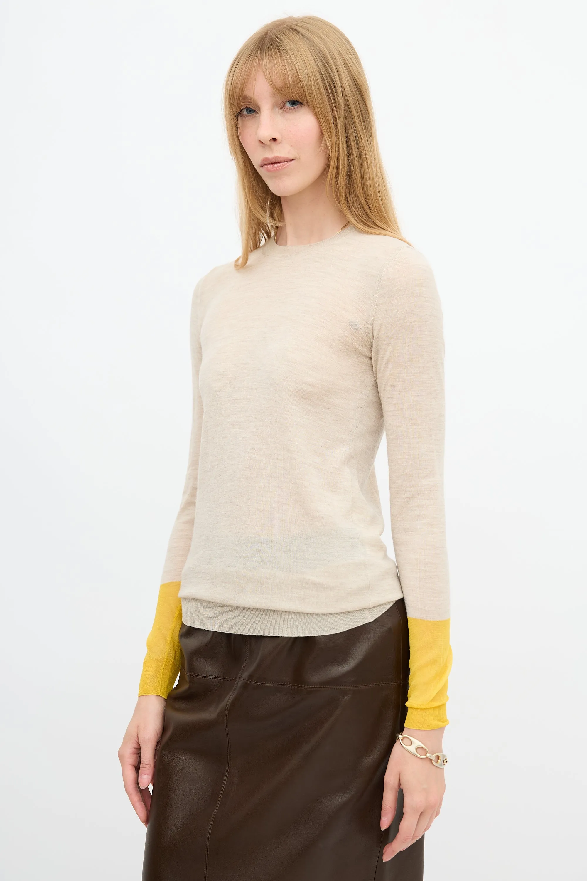 Wool & Silk Sweater sold by VSP Consignment product image thumbnail 4