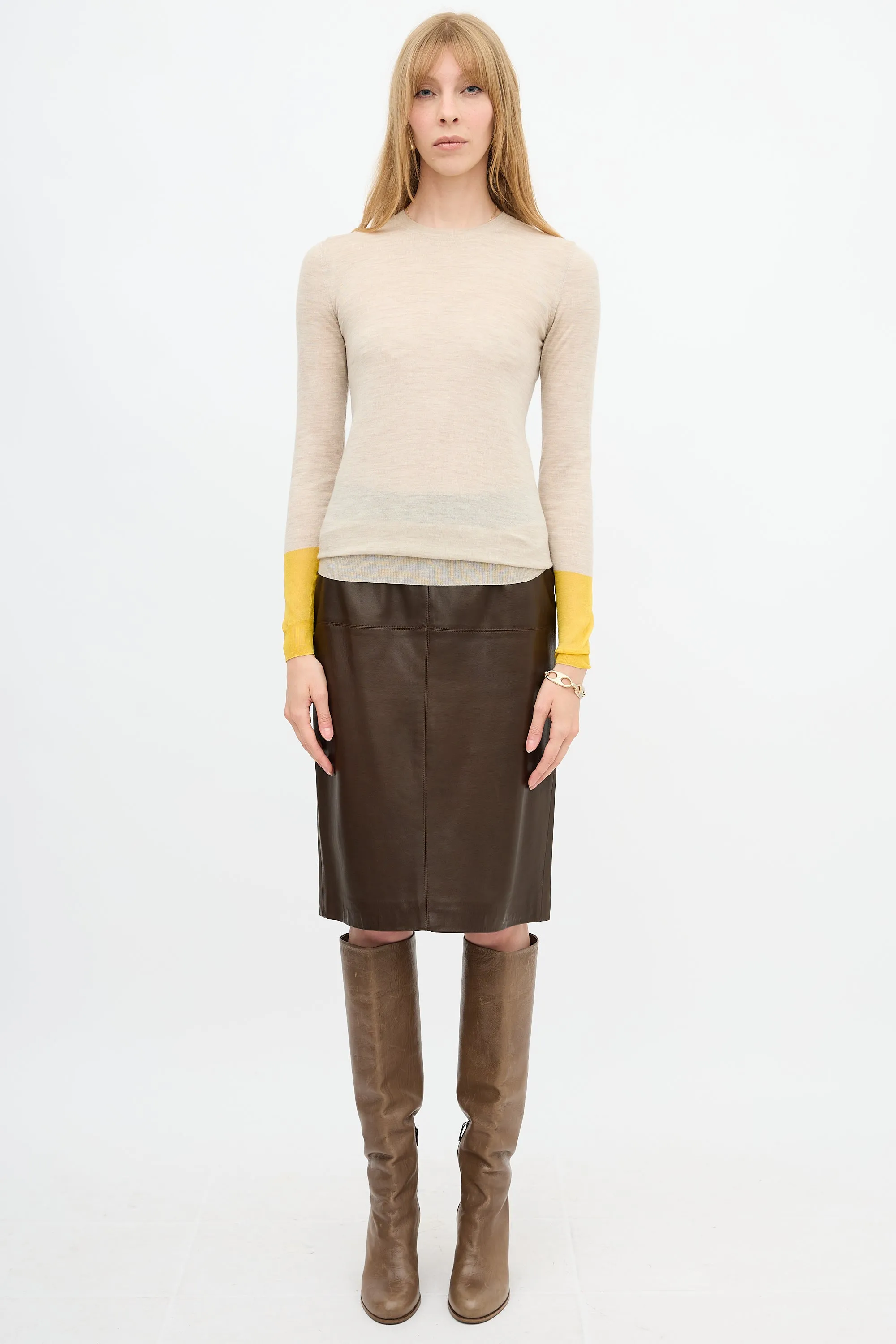 Wool & Silk Sweater sold by VSP Consignment product image thumbnail 2