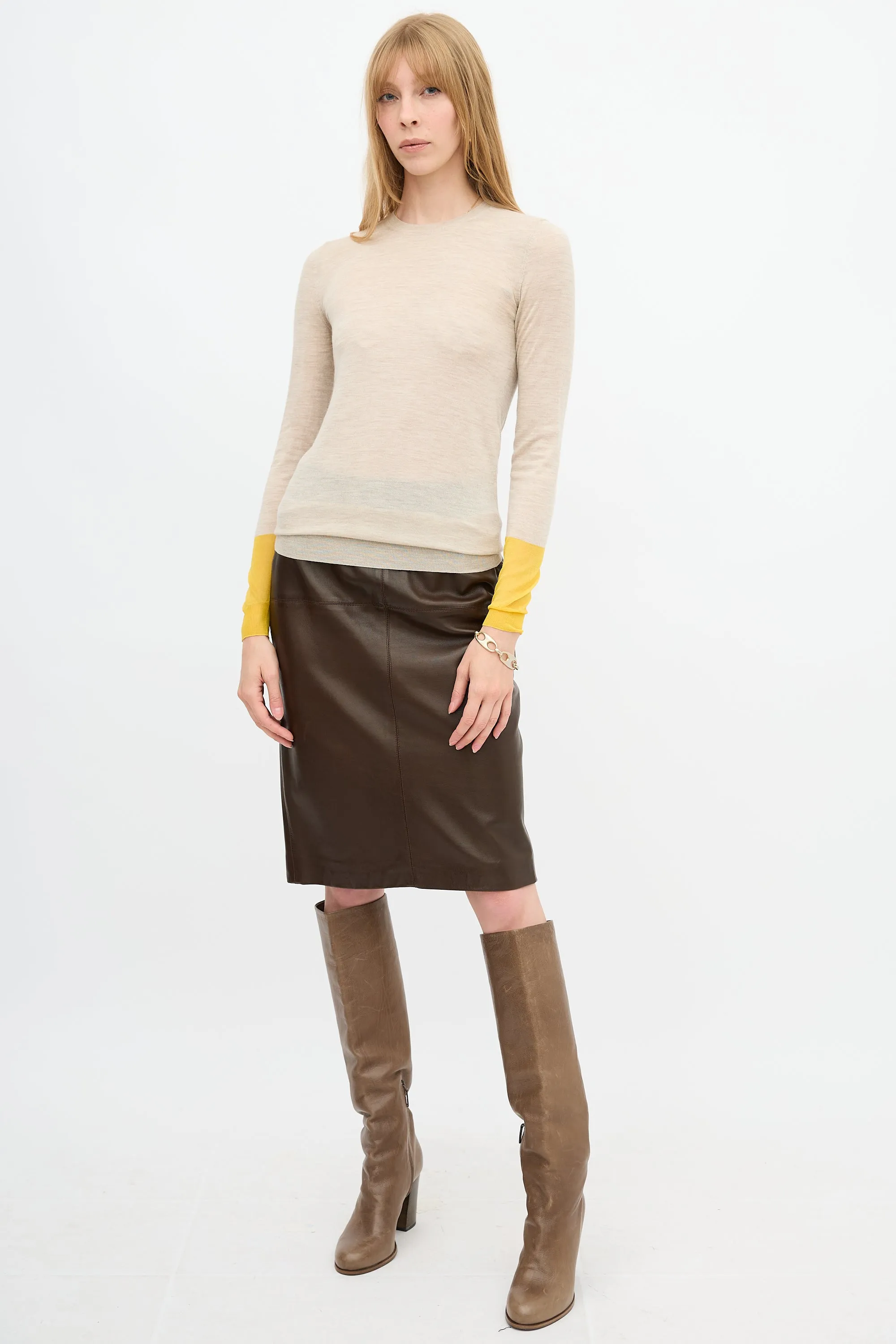 Wool & Silk Sweater sold by VSP Consignment product image thumbnail 3