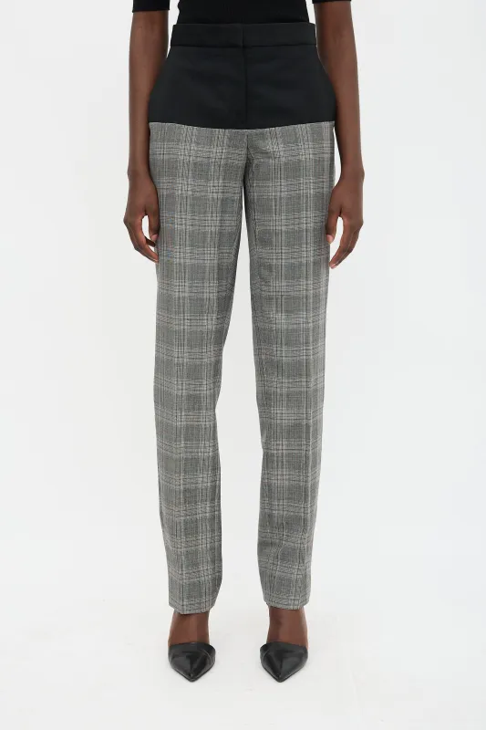 Wool Glen Check Trouser sold by VSP Consignment