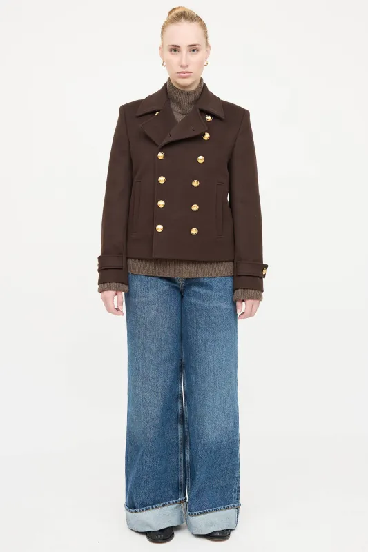 Wool Pea Coat made by Nili Lotan