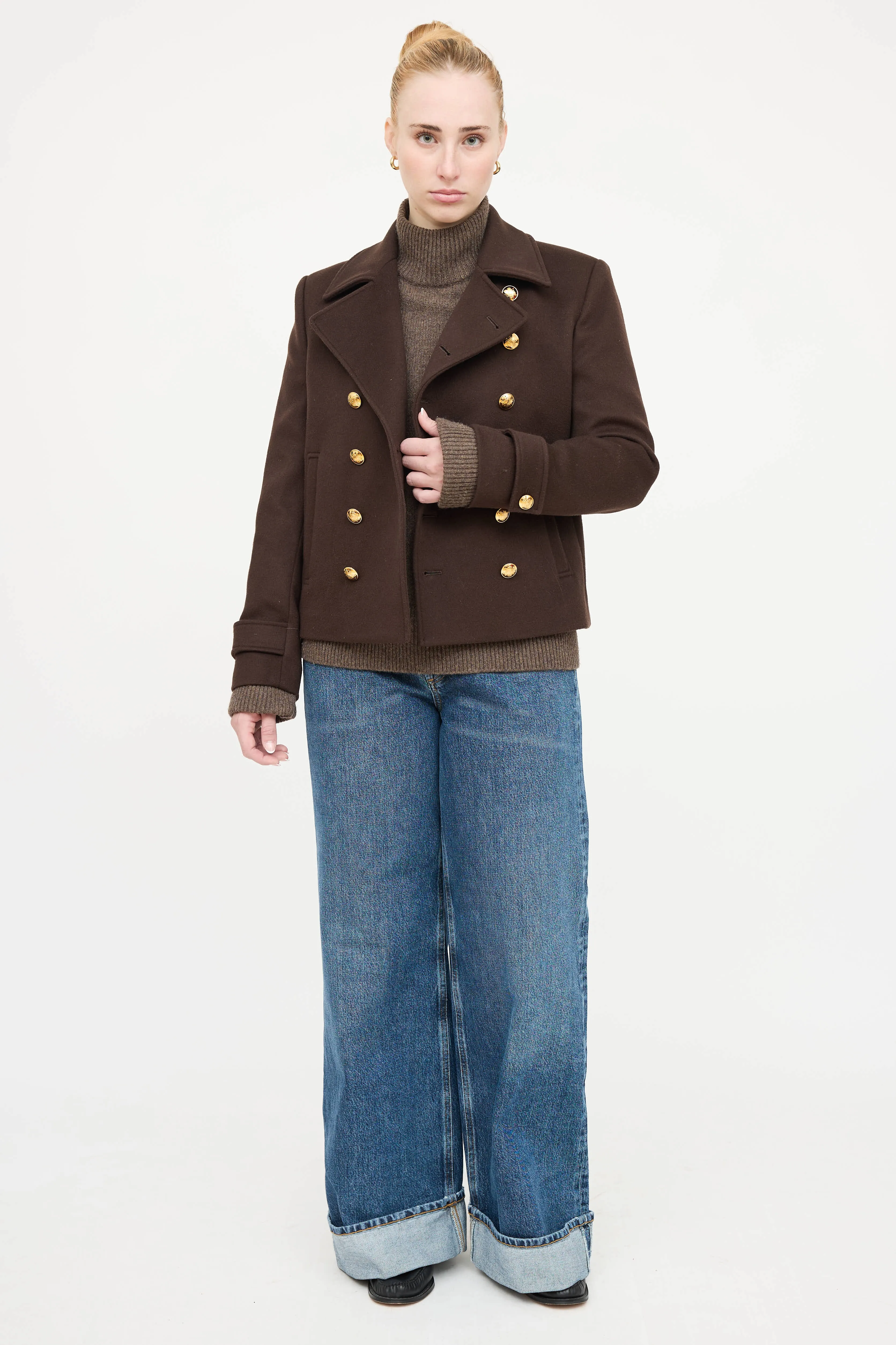 Wool Pea Coat sold by VSP Consignment product image thumbnail 4