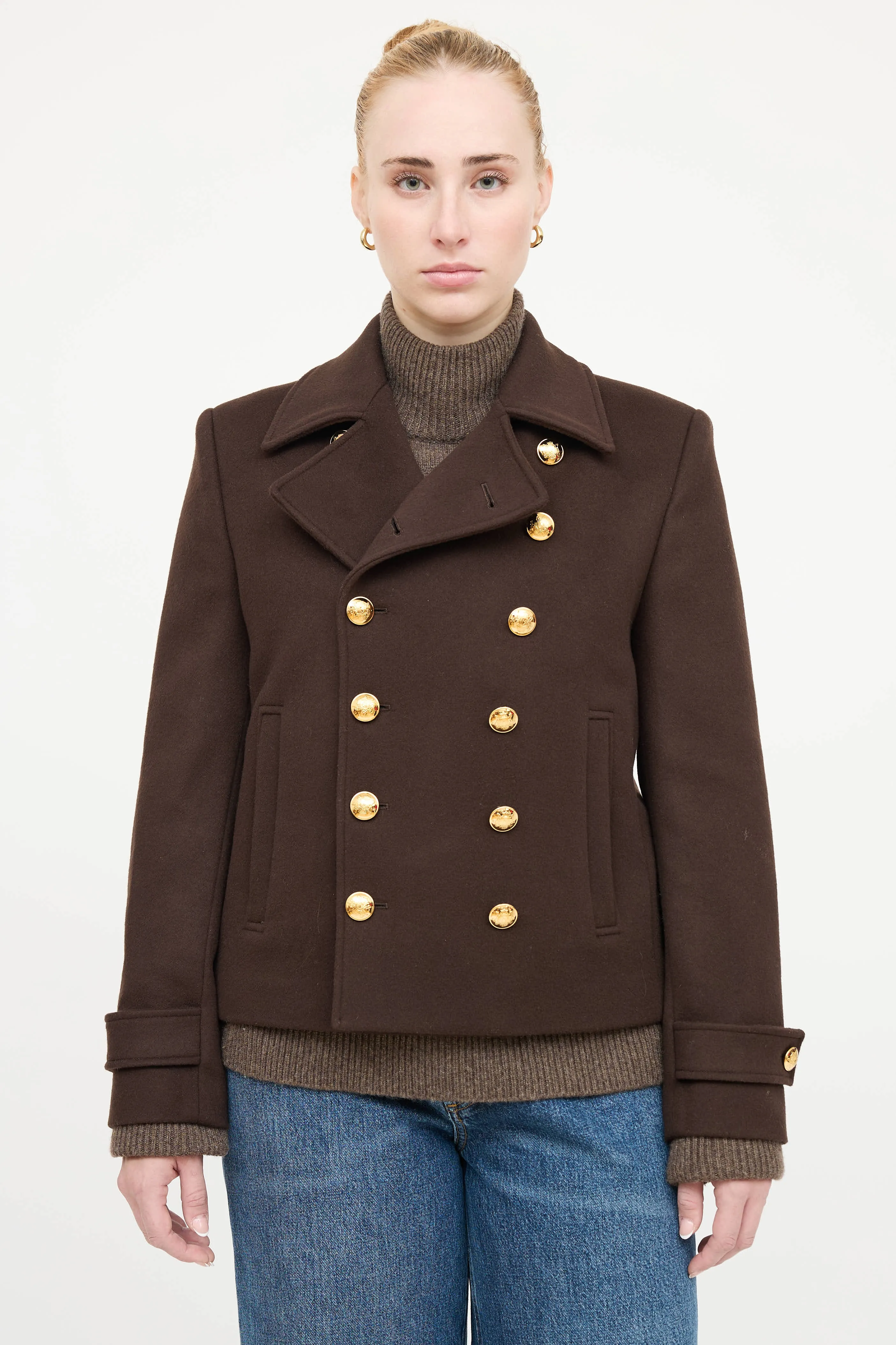 Wool Pea Coat sold by VSP Consignment product image thumbnail 2
