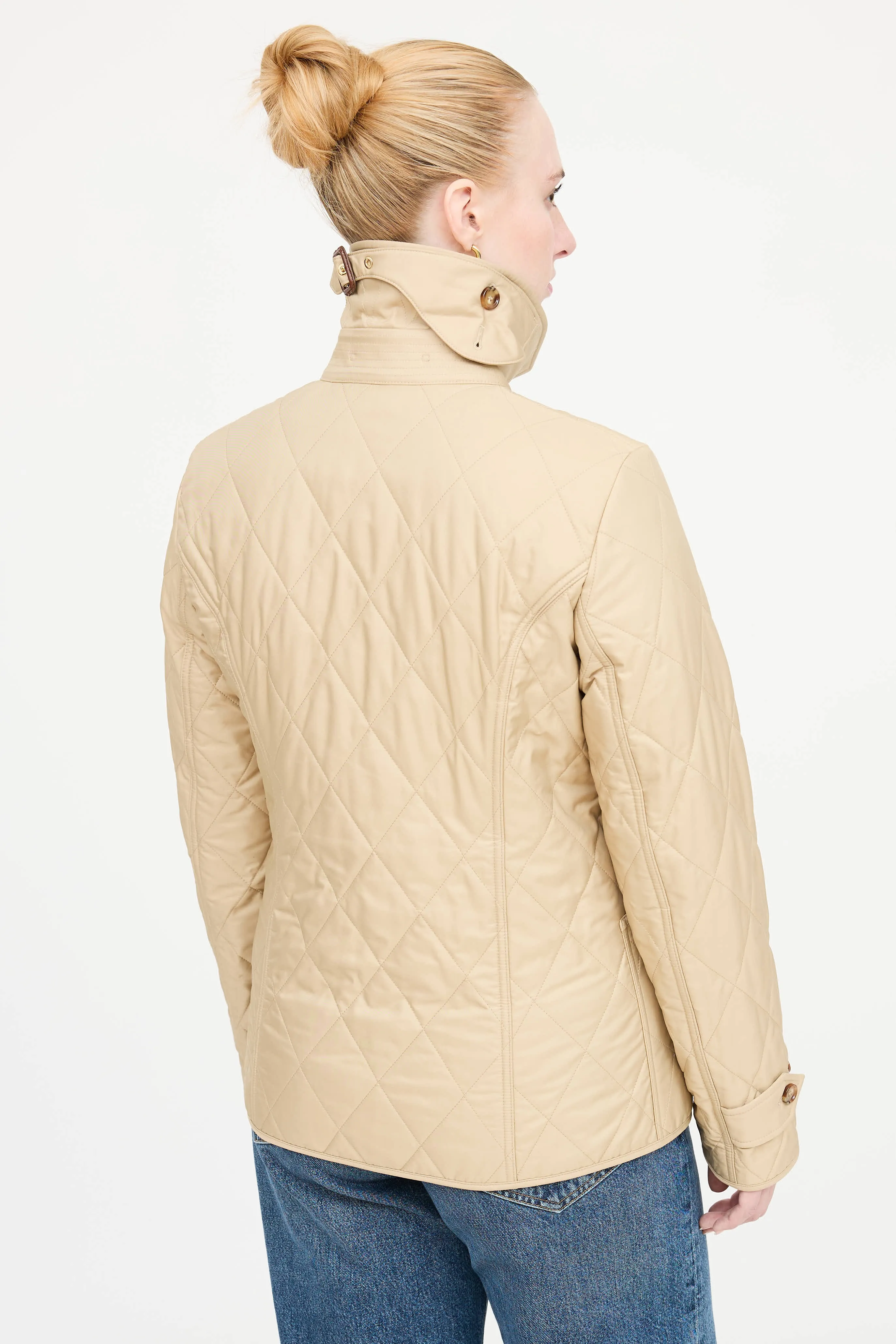 Quilted Button Up Coat sold by VSP Consignment product image thumbnail 4