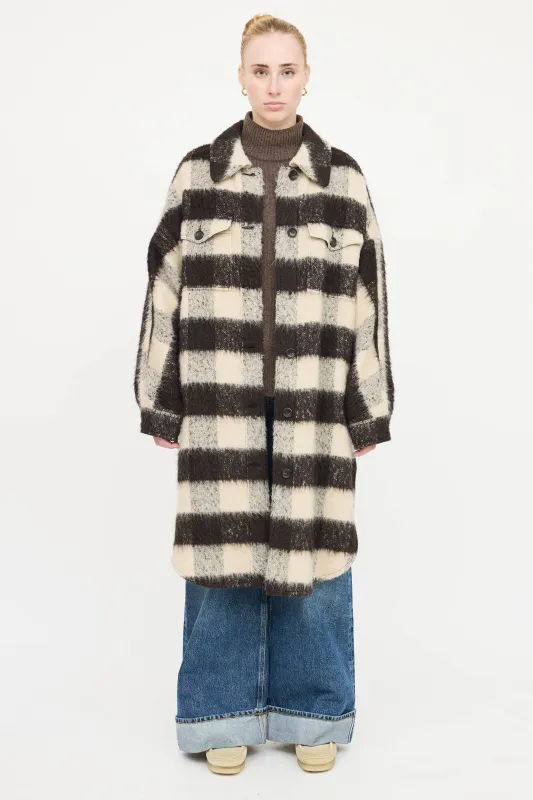 Plaid Button Up Jacket made by A.L.C.