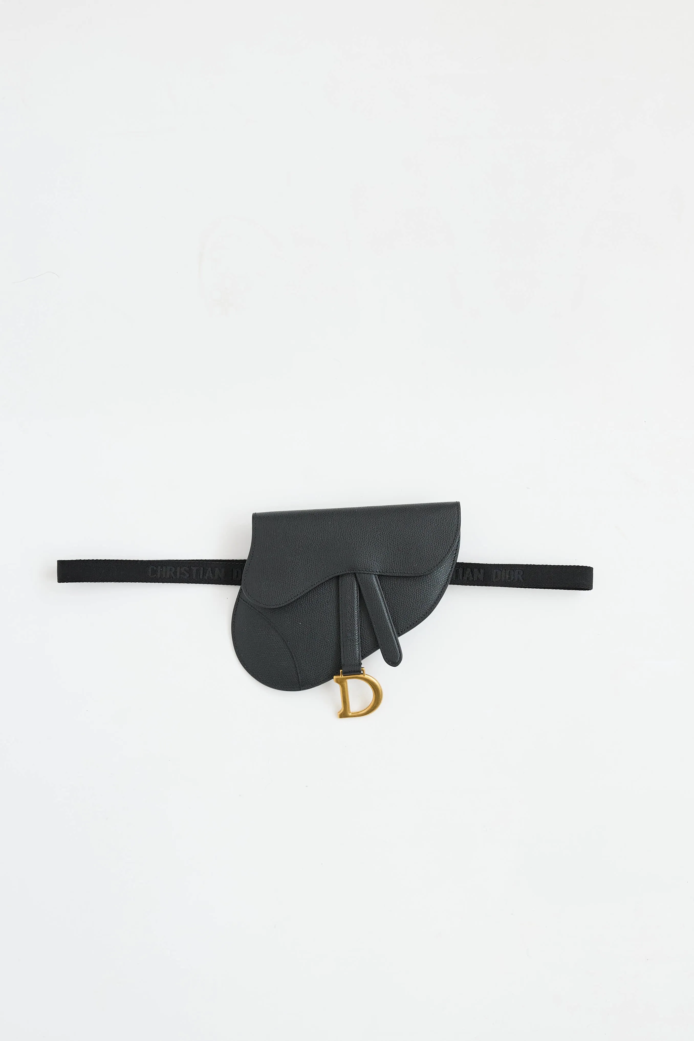Leather Saddle Belt Pouch sold by VSP Consignment