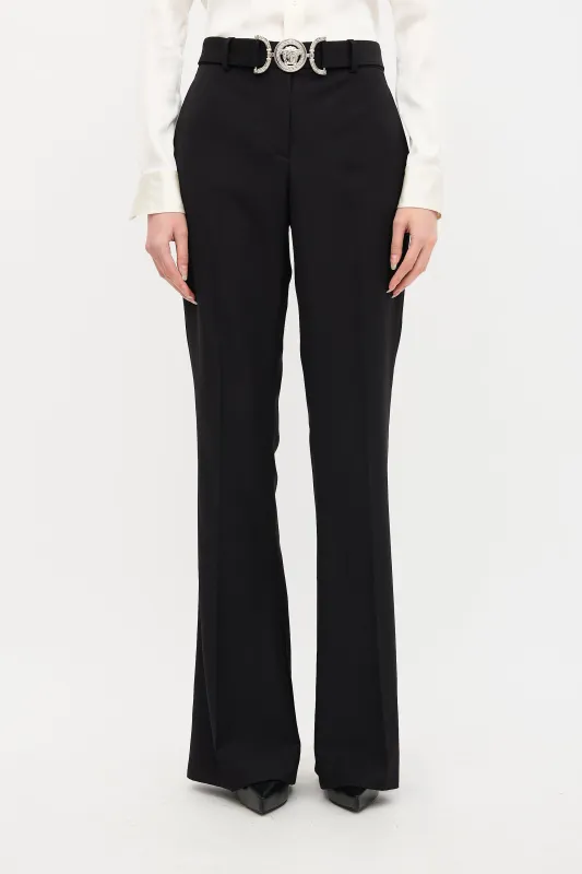 Wool Medusa Buckle Trouser sold by VSP Consignment