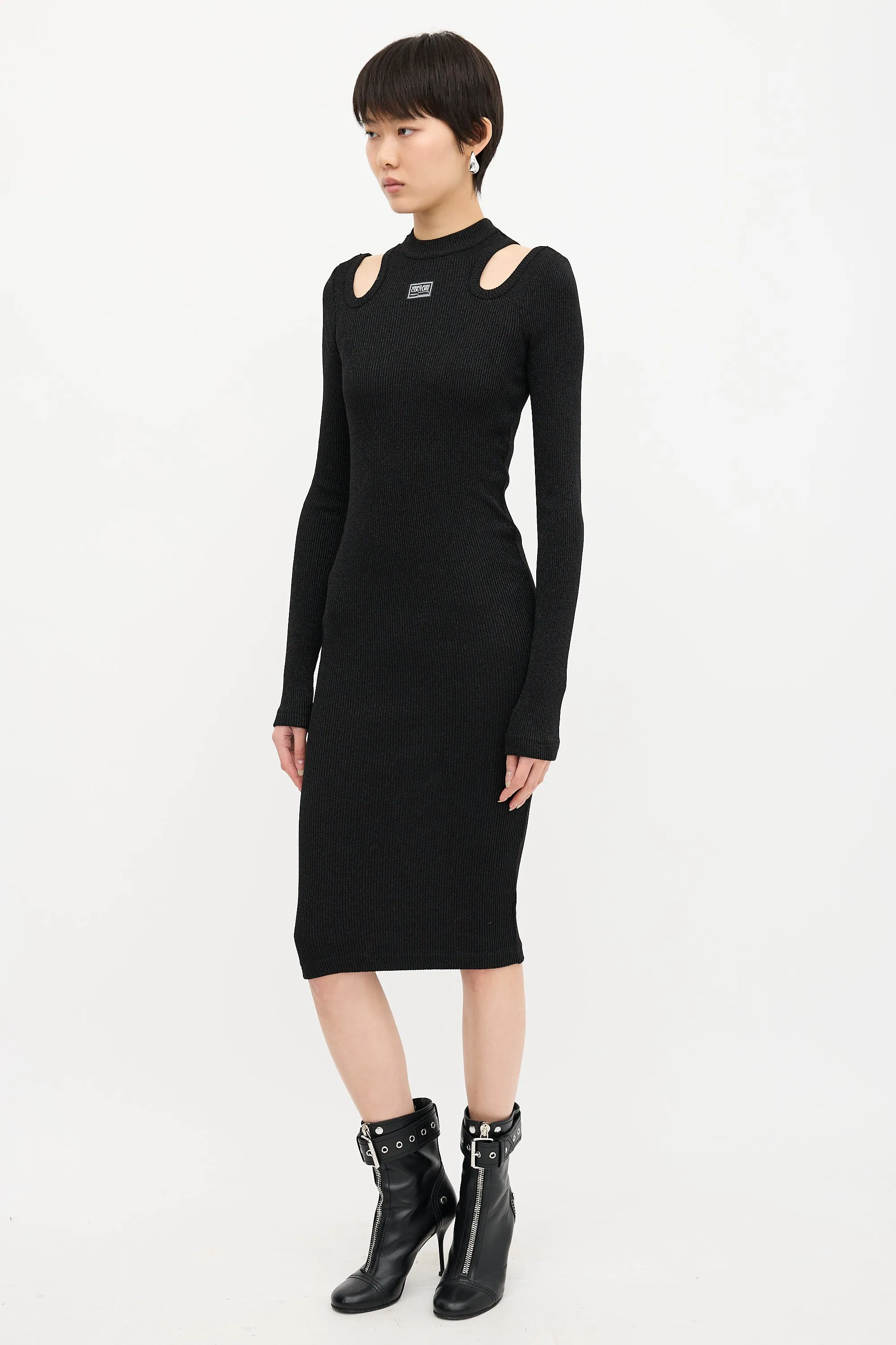 Cut Out Shoulder Dress sold by VSP Consignment product image thumbnail 3