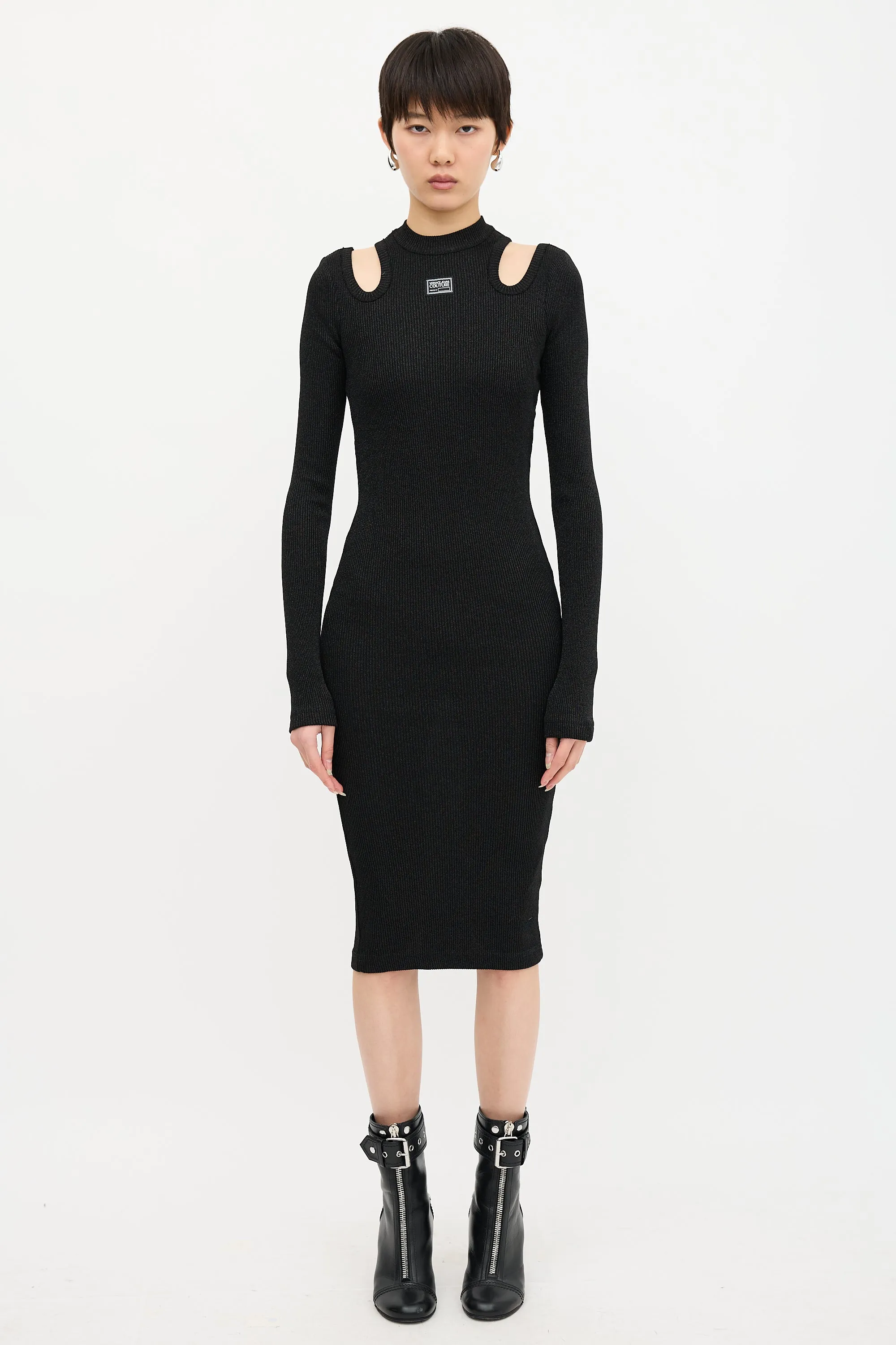 Cut Out Shoulder Dress sold by VSP Consignment