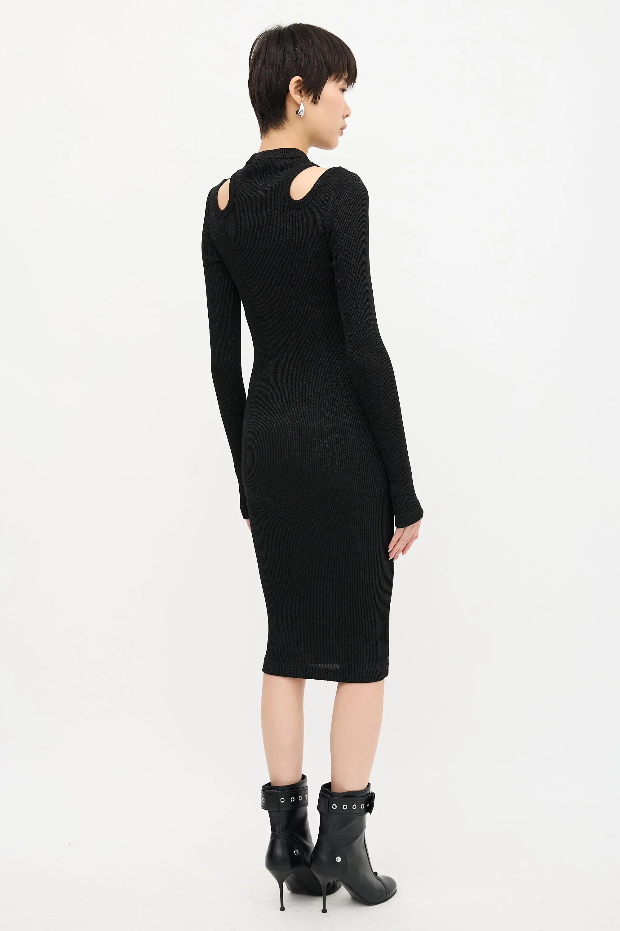 Cut Out Shoulder Dress sold by VSP Consignment product image thumbnail 4