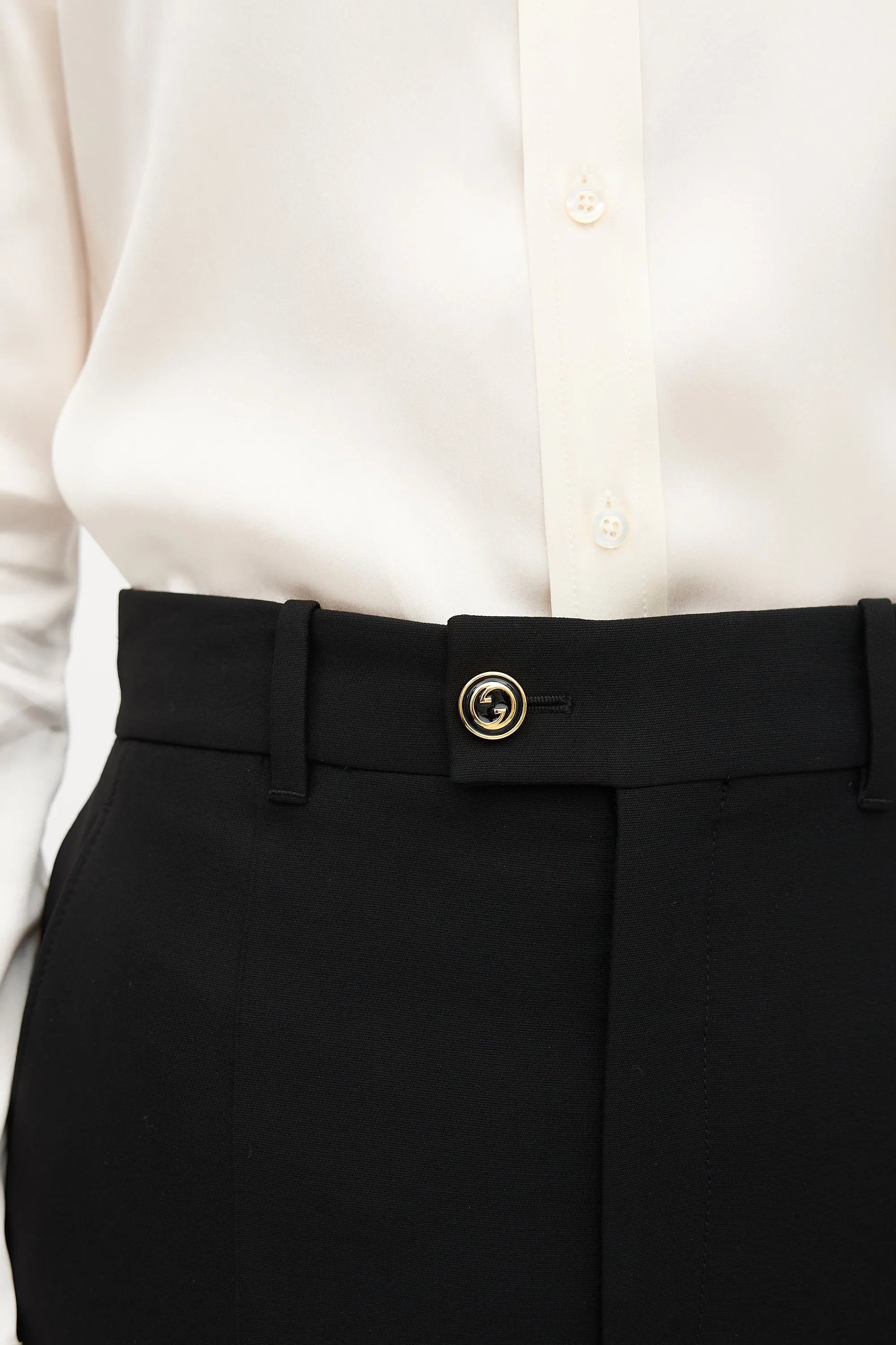 Silk & Wool Trouser sold by VSP Consignment product image thumbnail 5