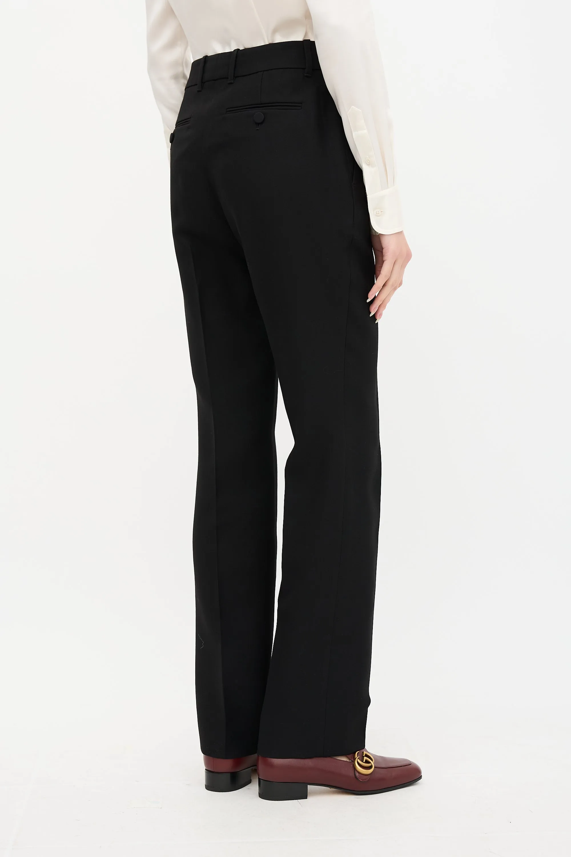 Silk & Wool Trouser sold by VSP Consignment product image thumbnail 4