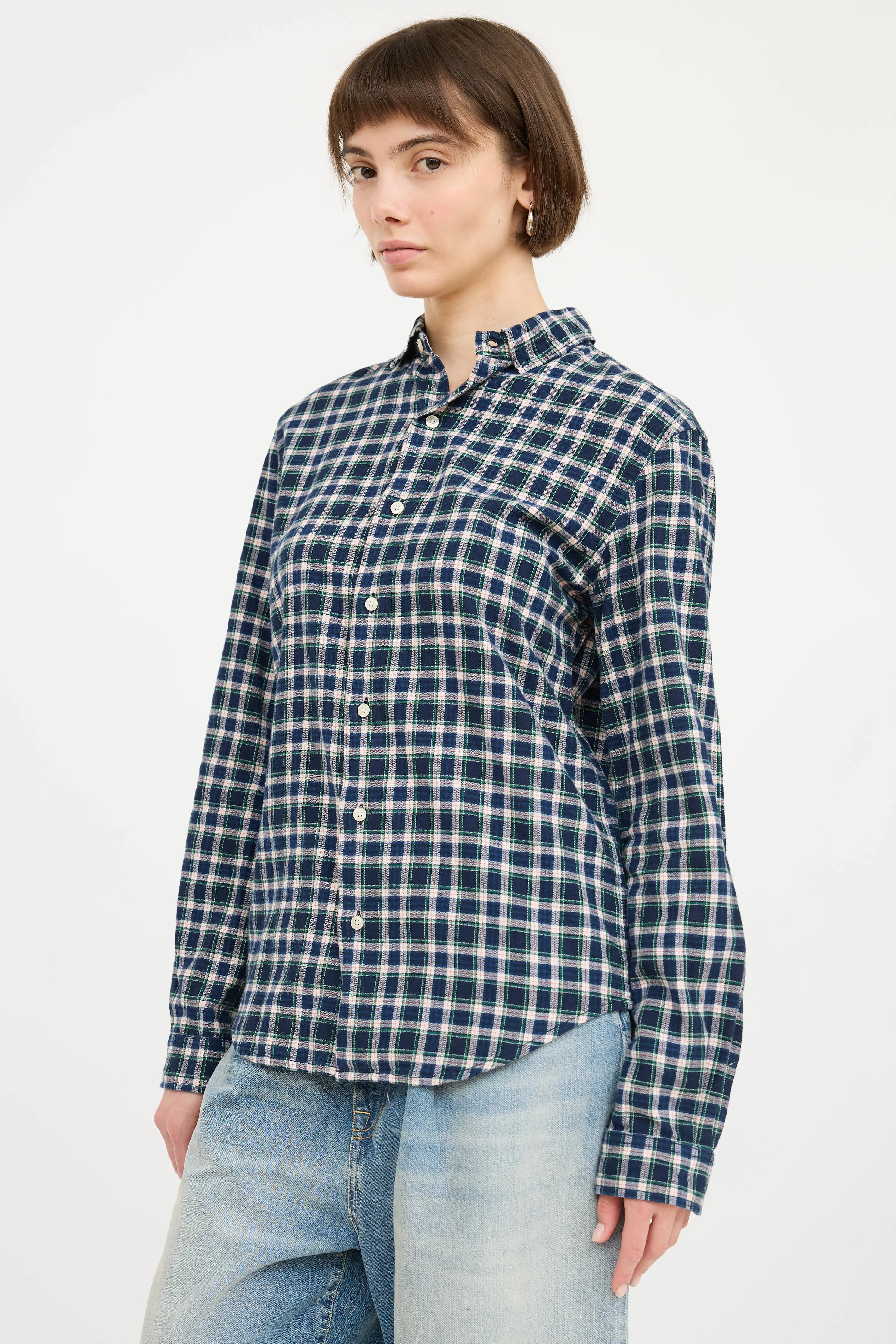 Classic Plaid Shirt sold by VSP Consignment product image thumbnail 3