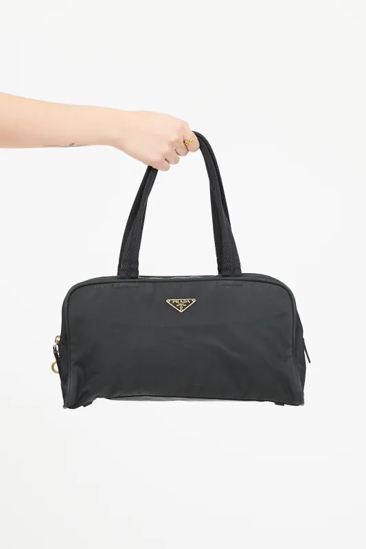 Nylon Zip Top Handle Bag sold by VSP Consignment