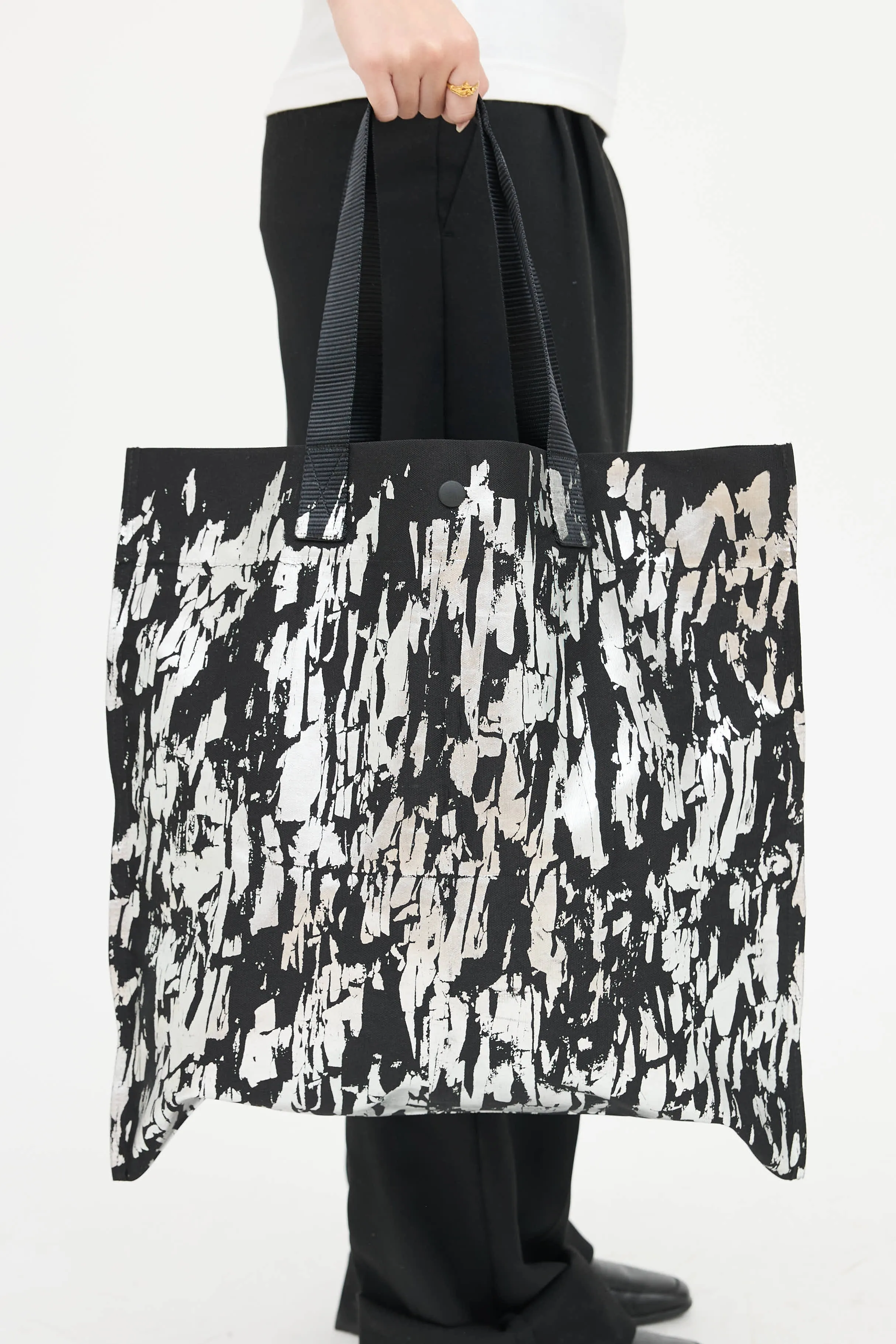 Printed Tote Bag sold by VSP Consignment product image thumbnail 4