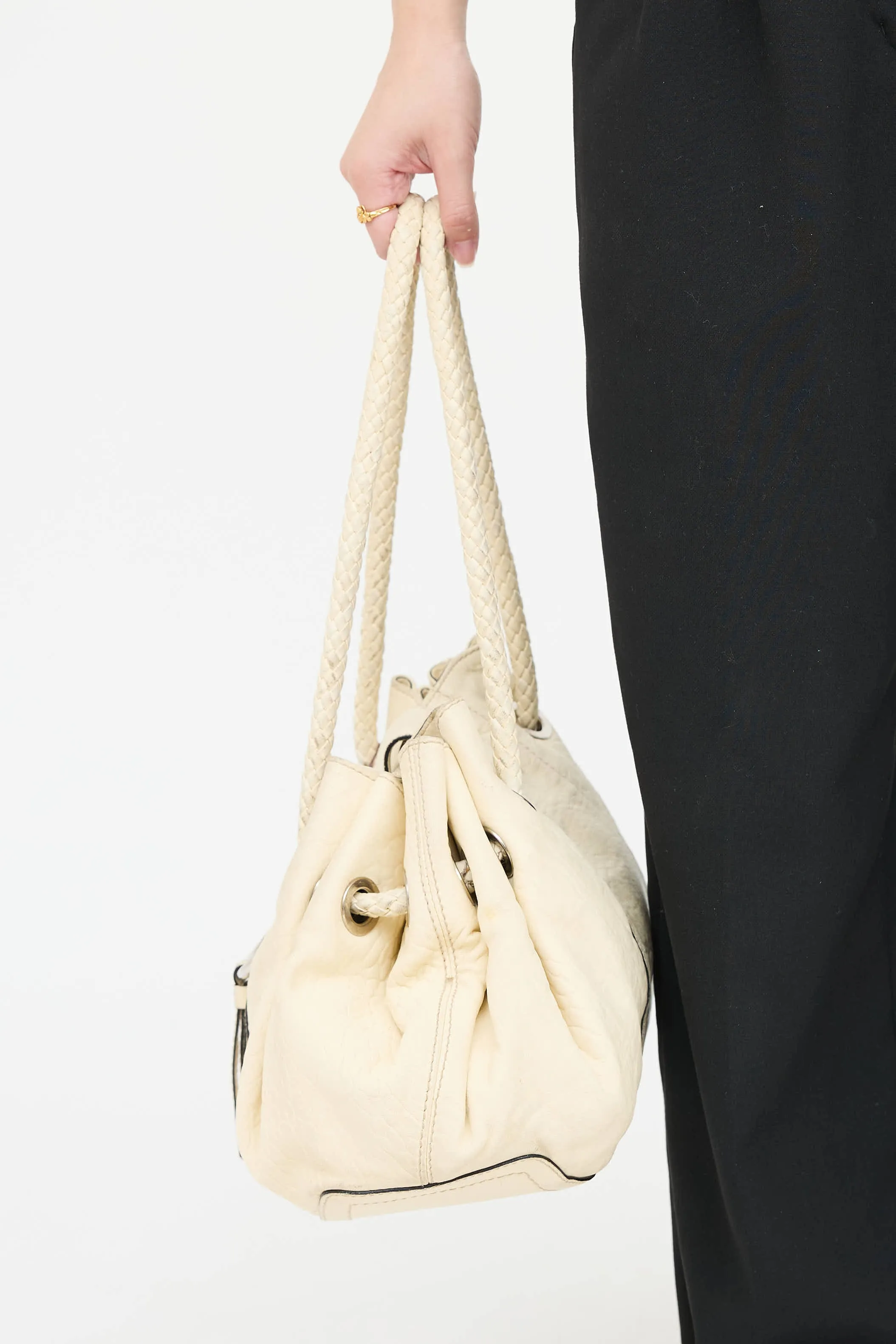 Leather D-Ring Bag sold by VSP Consignment product image thumbnail 3