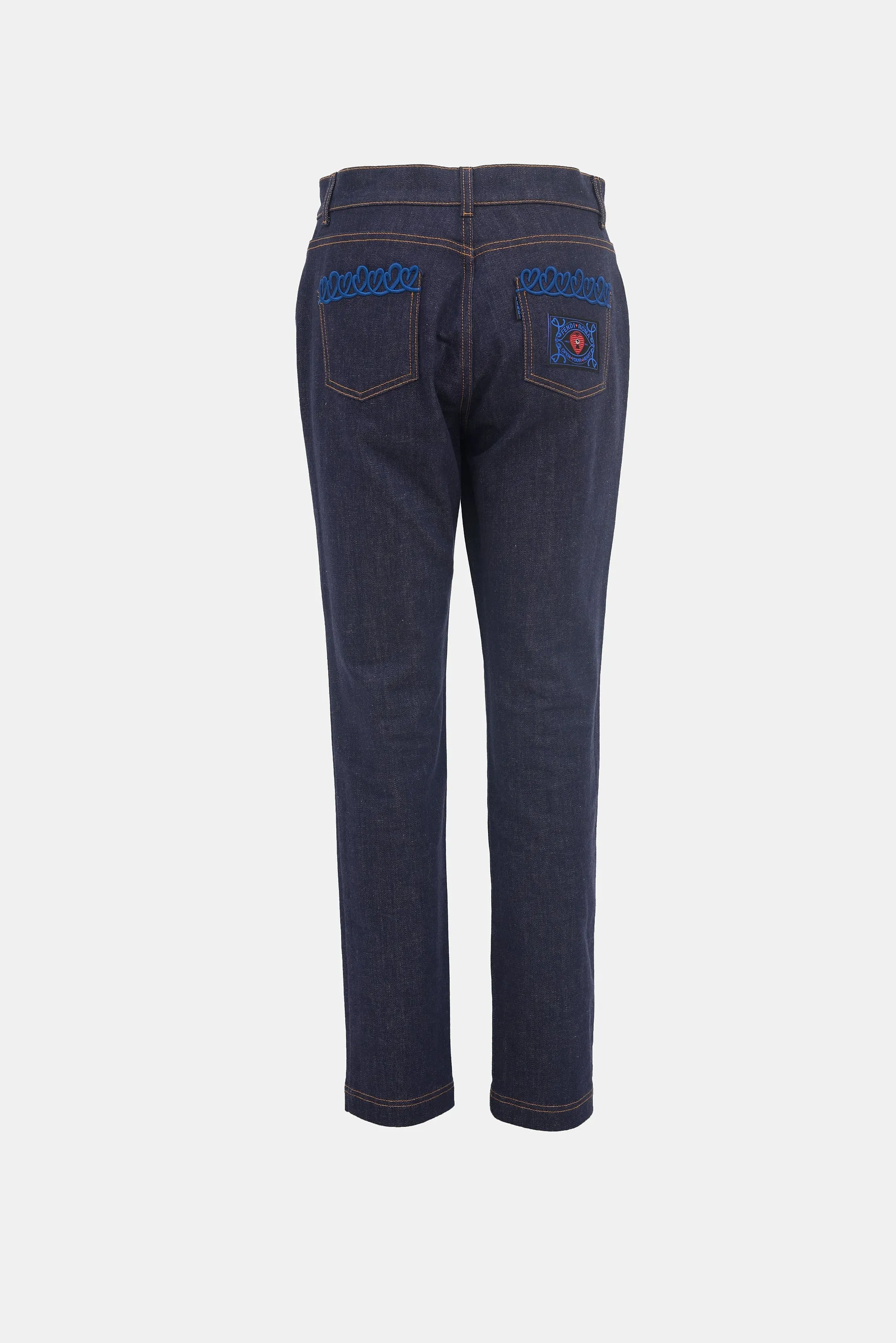 Embroidered Pocket Jeans sold by VSP Consignment product image thumbnail 2