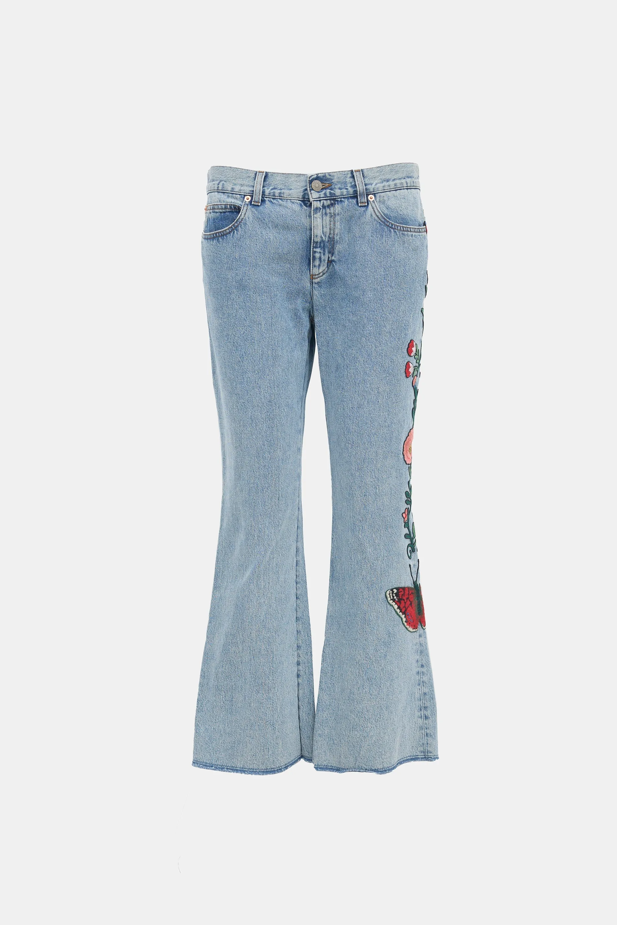 Embroidered Jeans sold by VSP Consignment